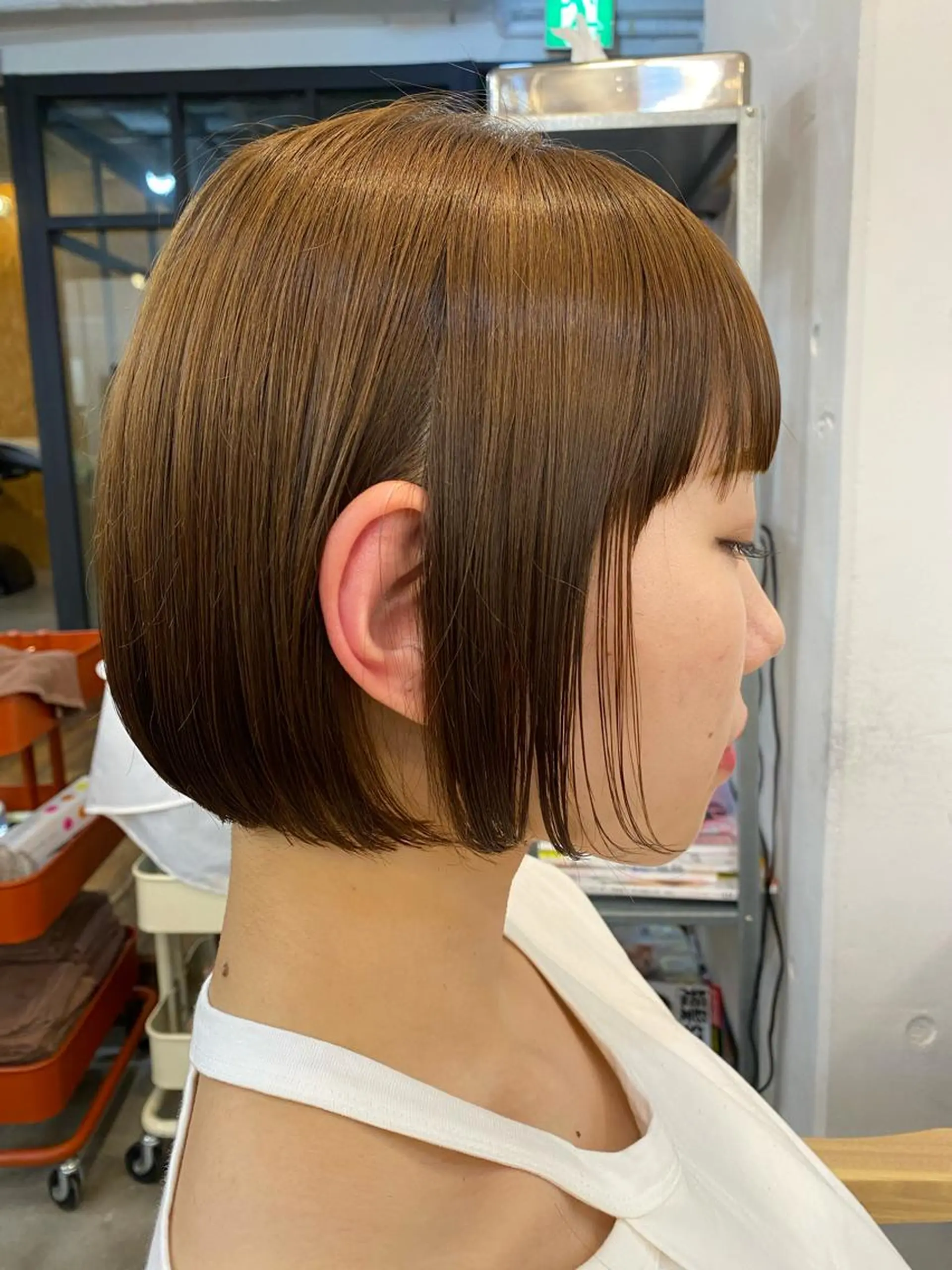 ショート カット トリートメント ヘッドスパ ヘアセット 🍃透明感スタイル ｙｕ-ｋａ🍃のヘアスタイル