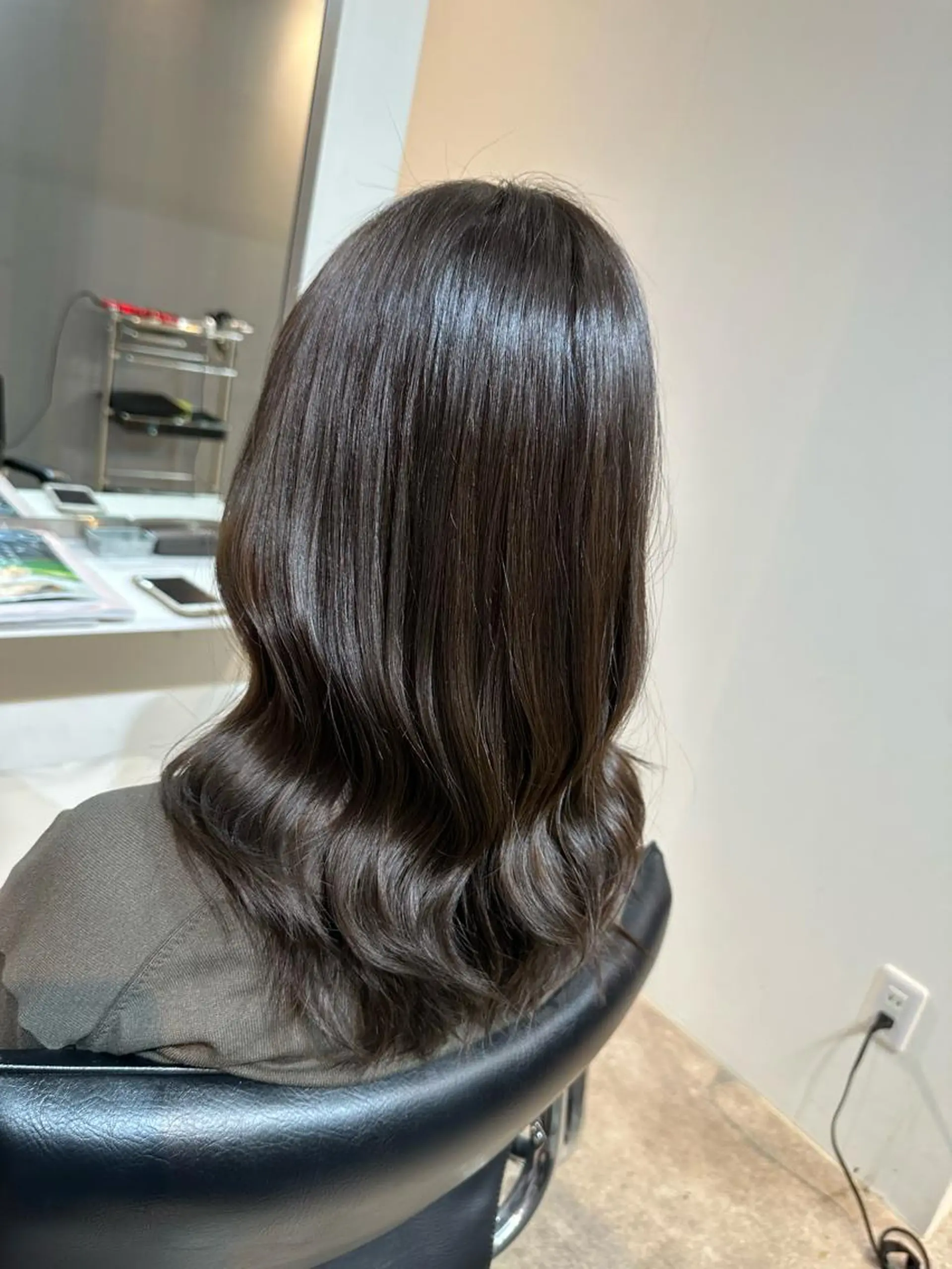 ミディアム SEED　LUXBE所属・髪質改善/小顔 レイヤー/yasuのヘアスタイル