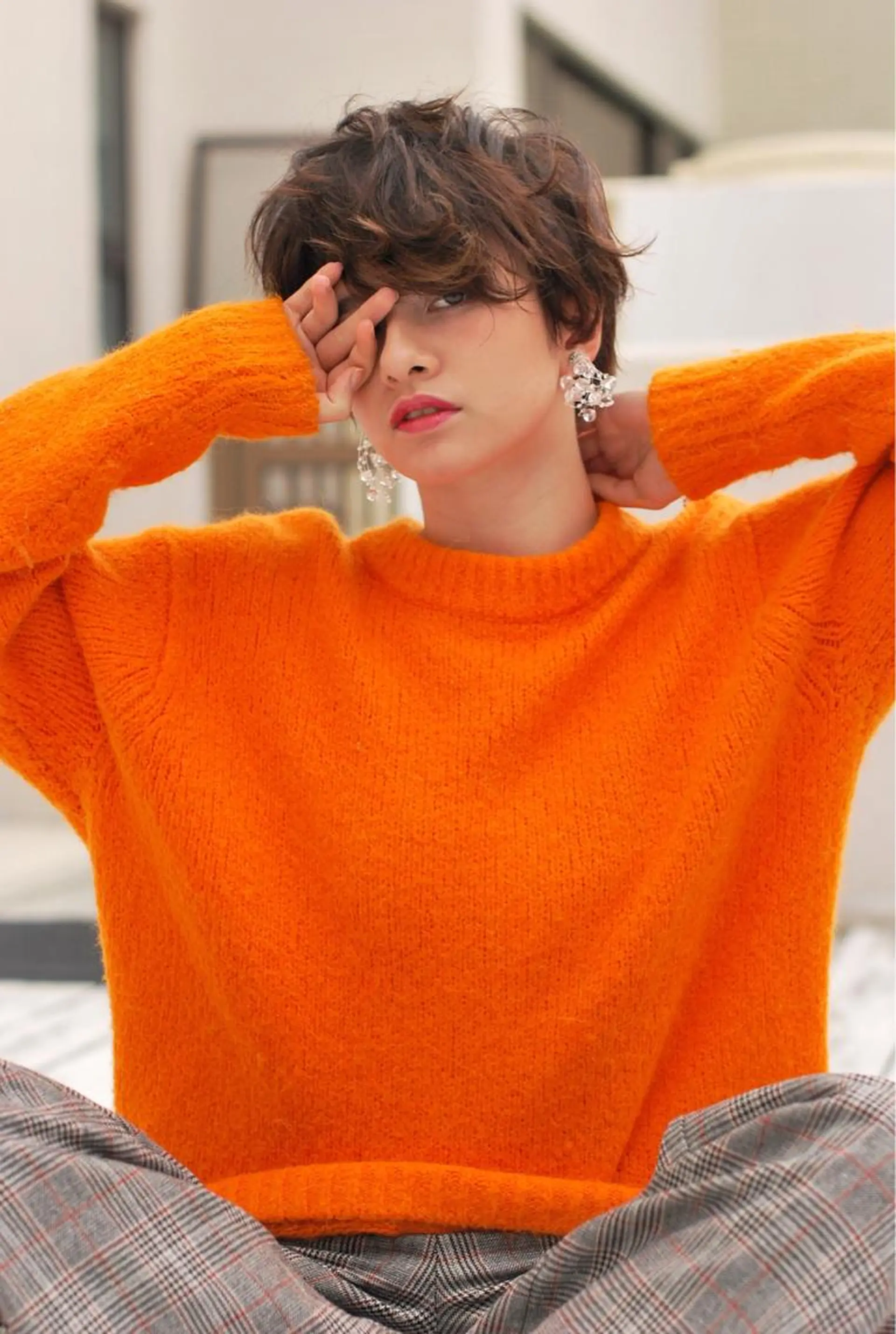 ショート パーマ ショートヘア 千 田のヘアスタイル