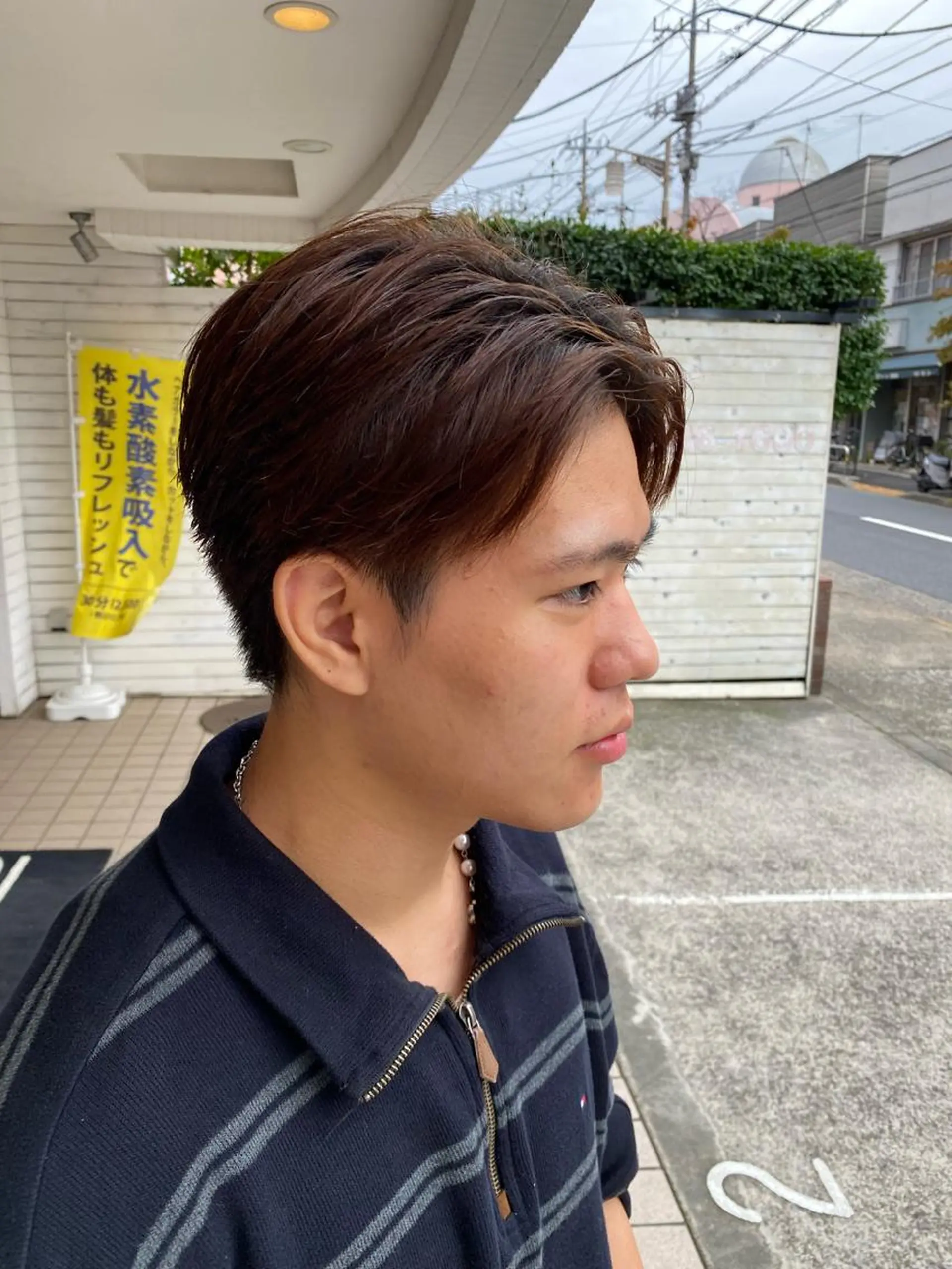 ショート カラー パーマ ヘアアレンジ メンズ キッズ ネイル マツエク・マツパ アイブロウ メンズバレイヤージュ メンズブリーチ メンズハイライト メンズインナーカラー バレイヤージュ 🌈髪質改善TR 艶カラーユウダイ🌈のヘアスタイル