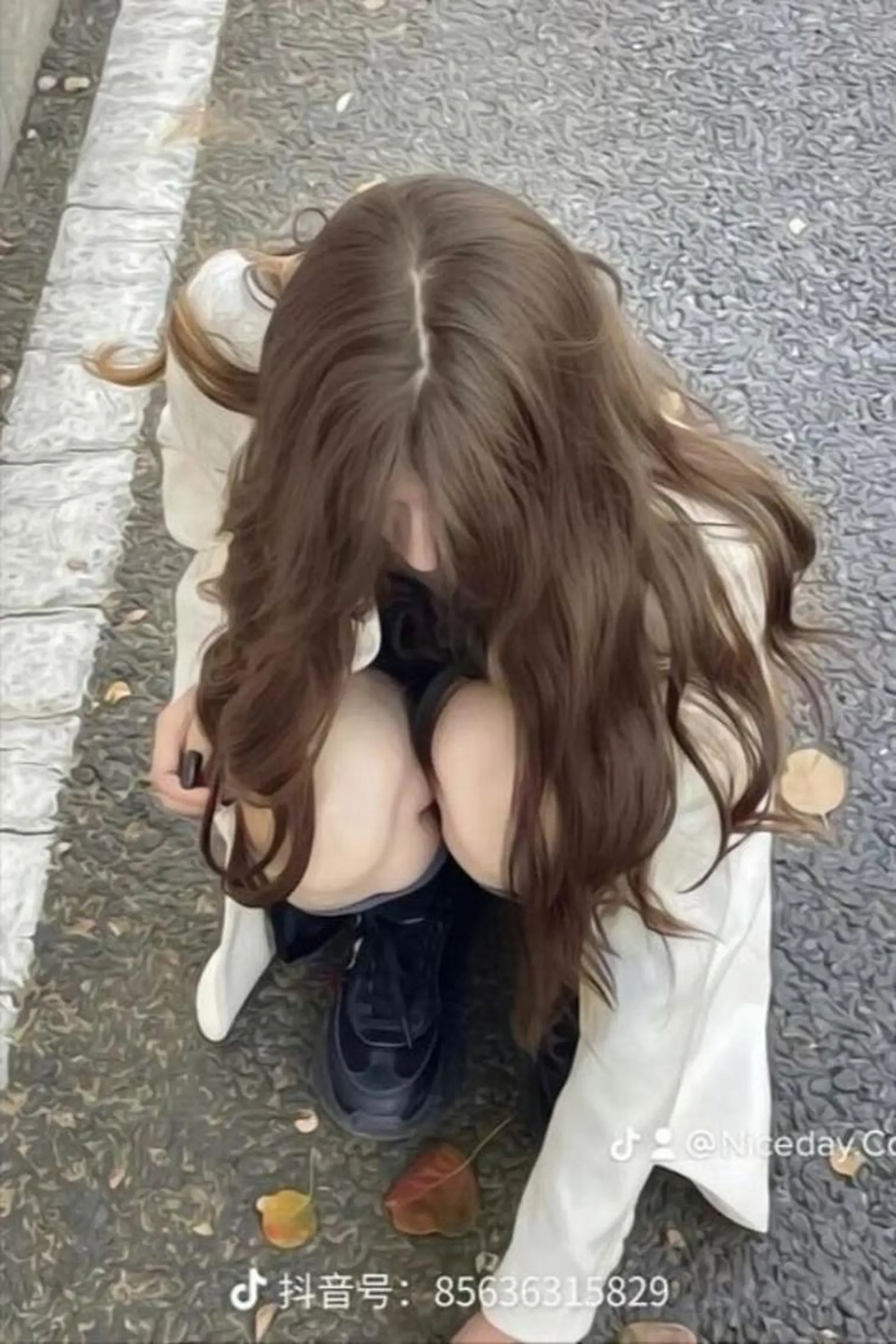 カラー ロング 🤍韓国大人っぽ ベージュMAI🤍のヘアスタイル