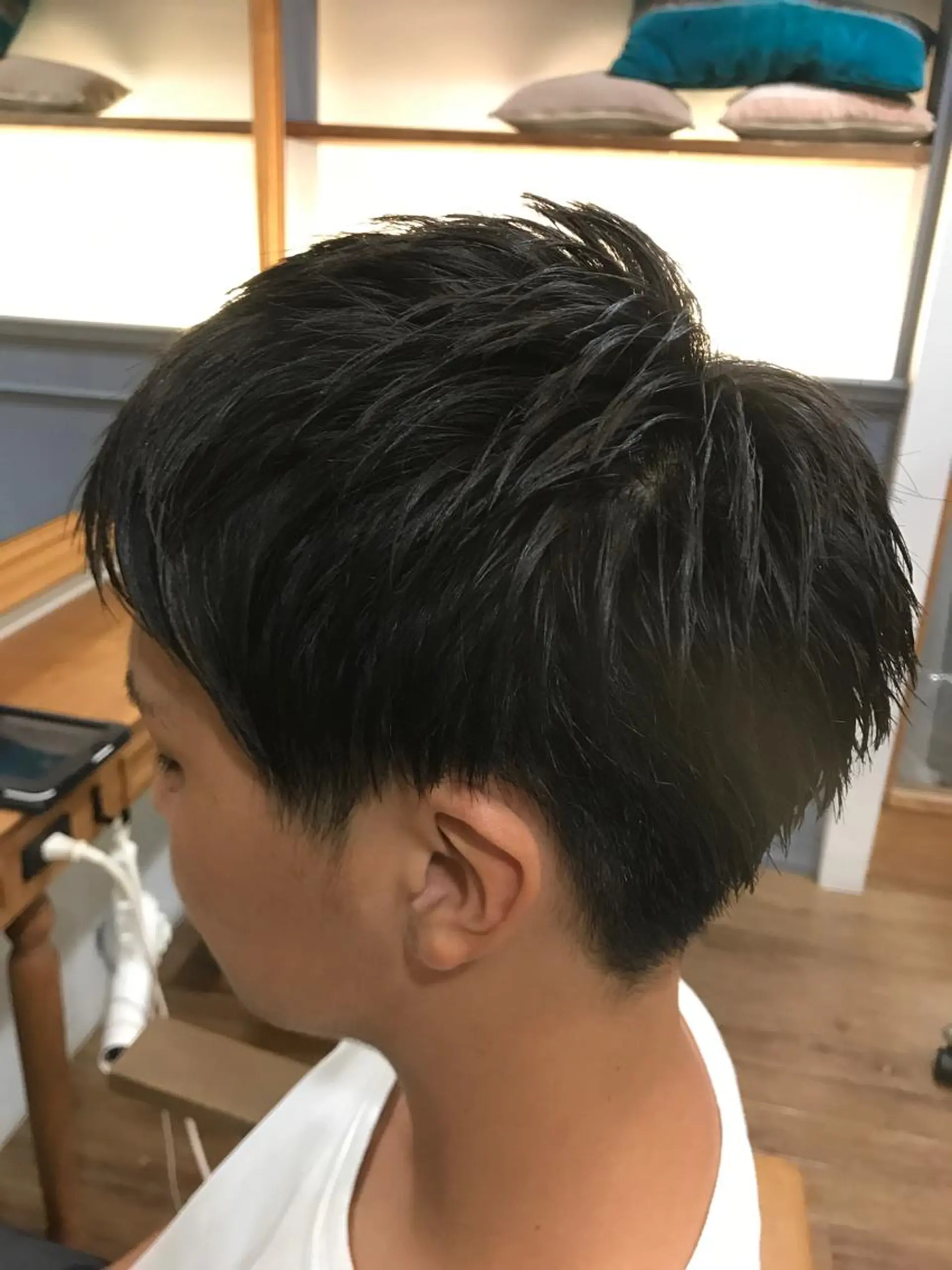 ショート メンズ ひろせ かなのヘアスタイル