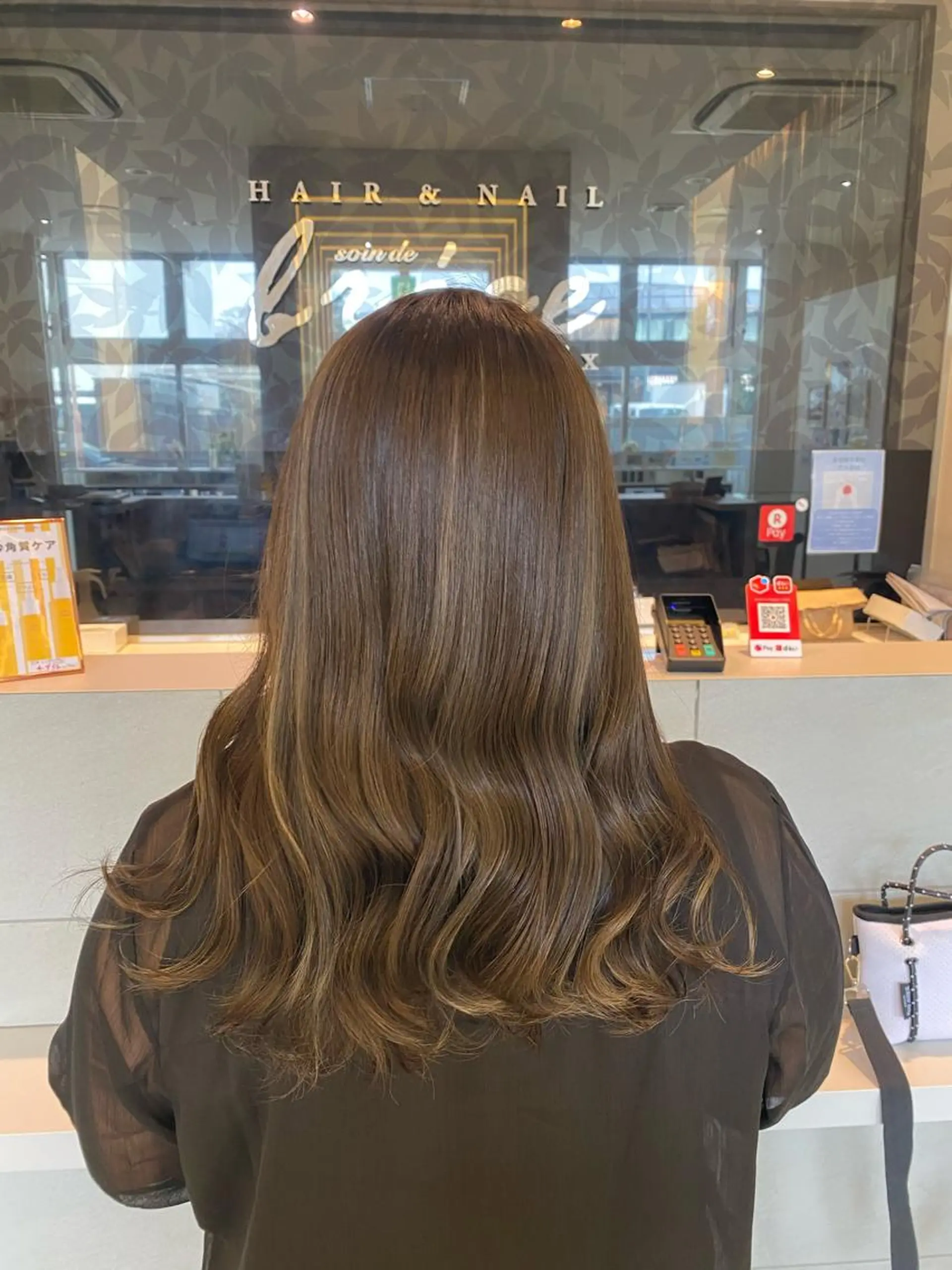 ロング カラー ハイライトカラー ハイライト 頓所 大昂のヘアスタイル