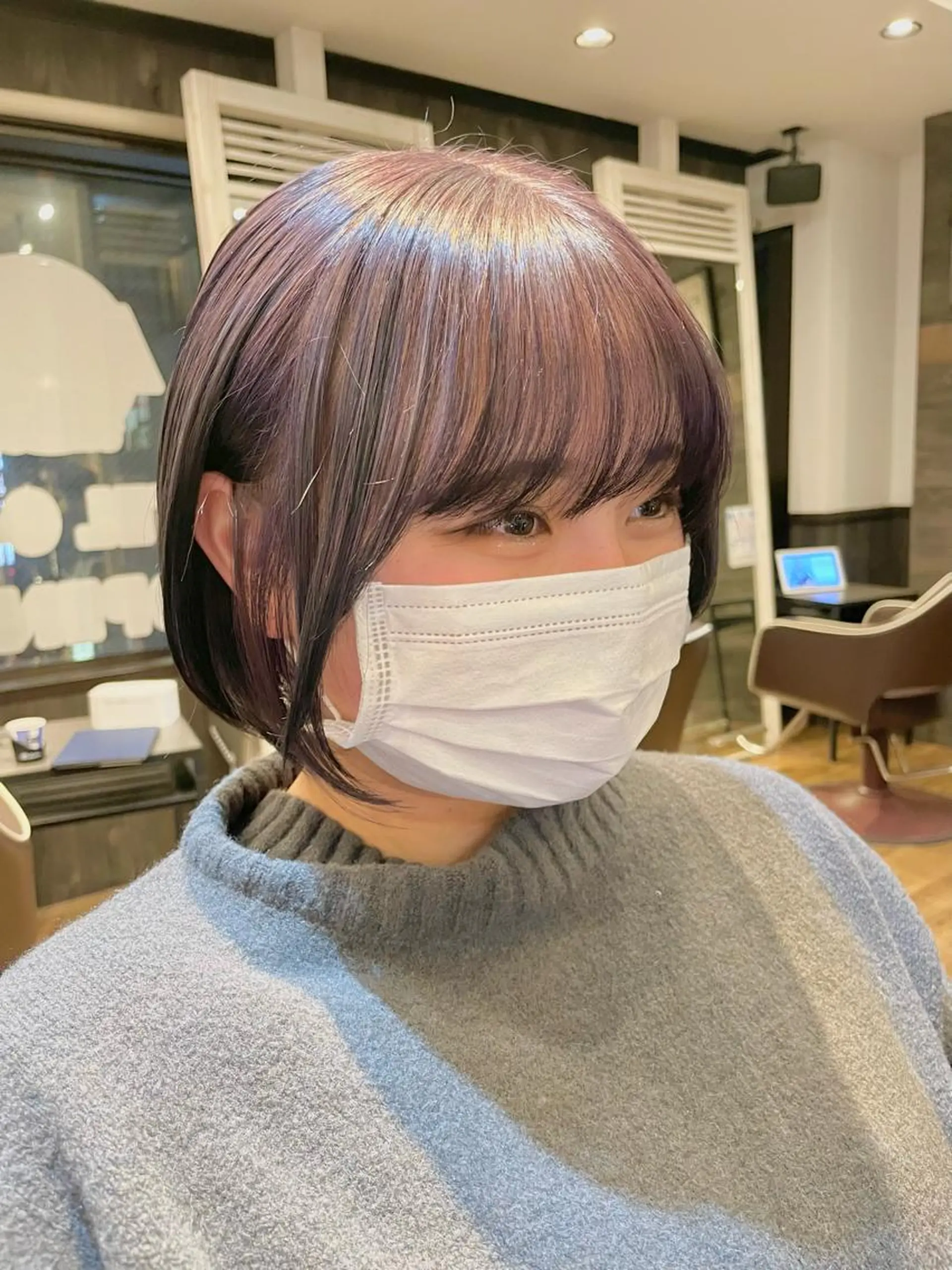 ショート カラー カット ヘアカラー トリートメント ヘアセット limit陽平 ショート/ボブのヘアスタイル