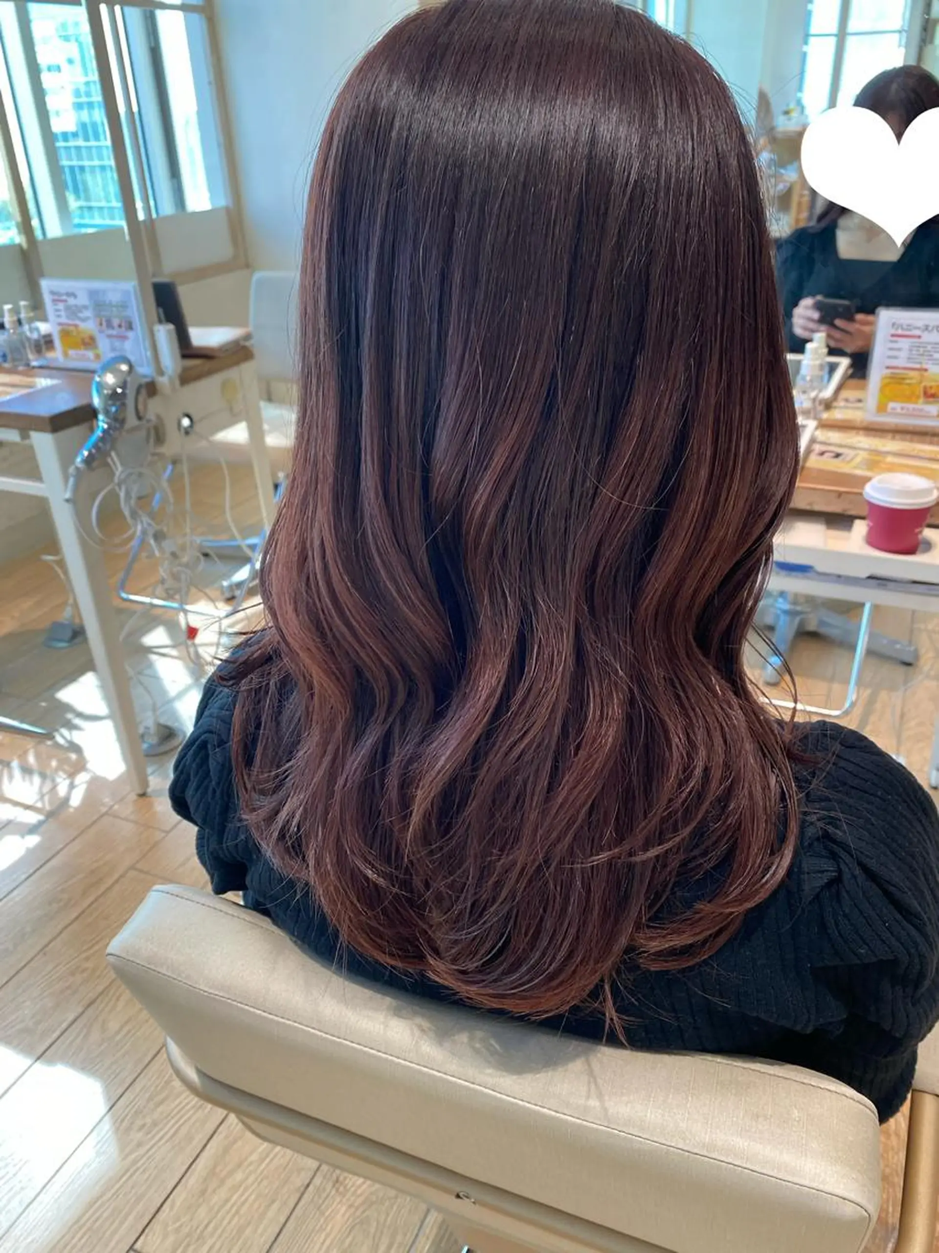 ミディアム 顔周り/くびれヘア 韓国ヘア💕風間るなのヘアスタイル