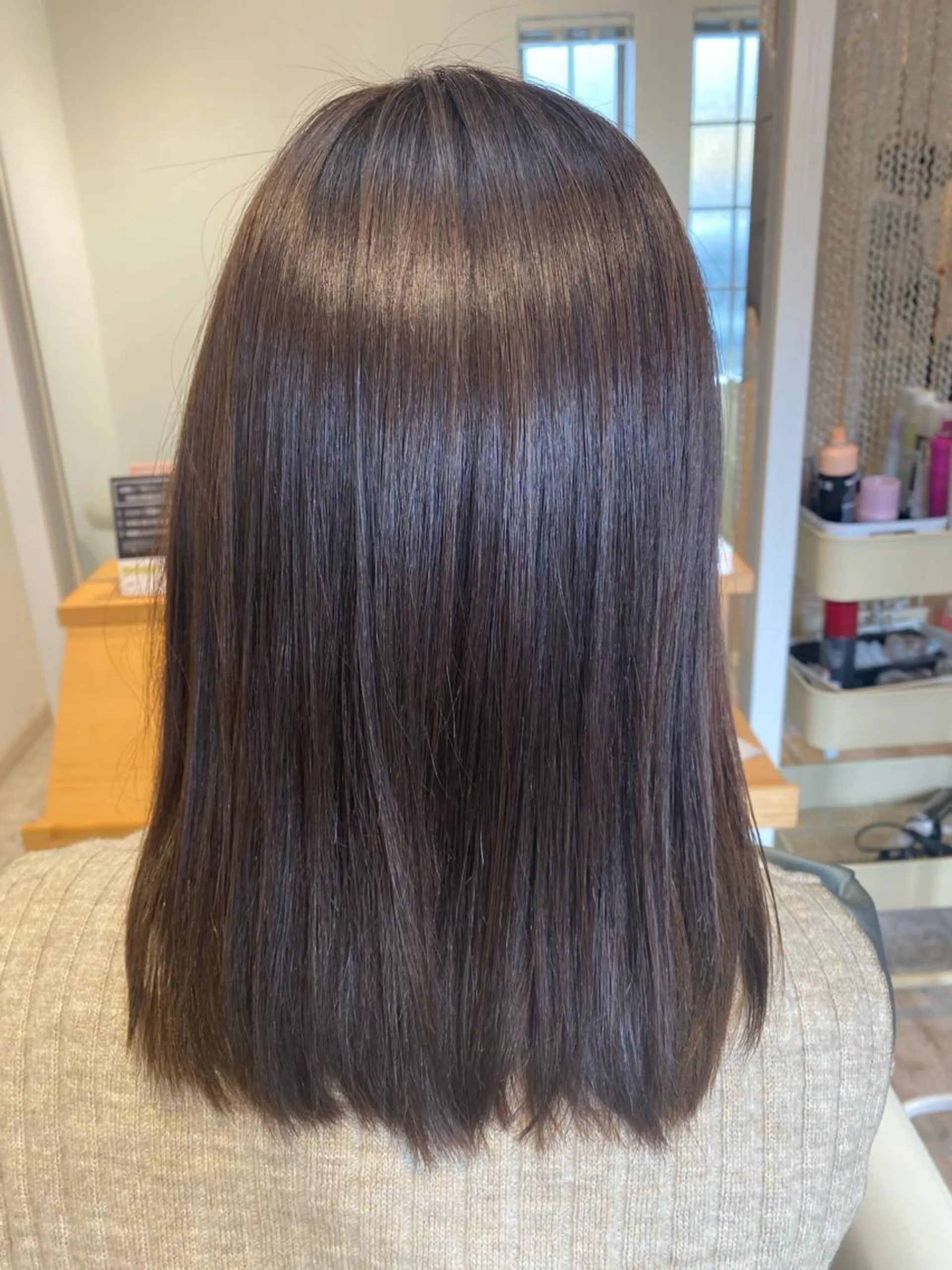 セミロング カラー Design Color🐰アユミのヘアスタイル