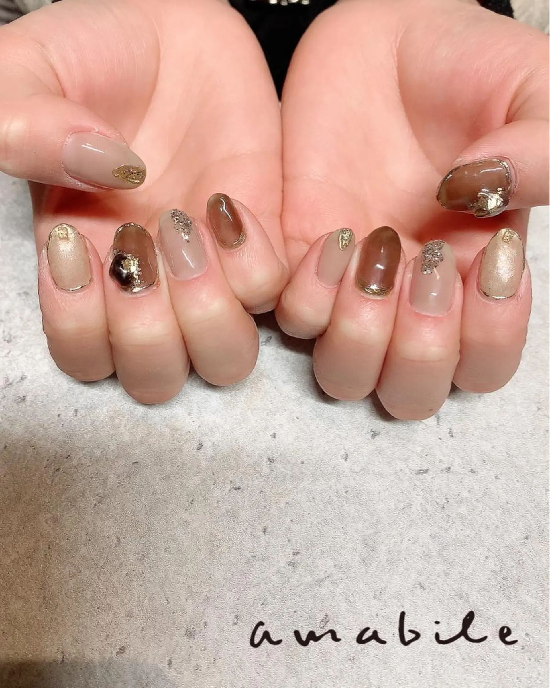 ネイル amabile nailのネイルデザイン