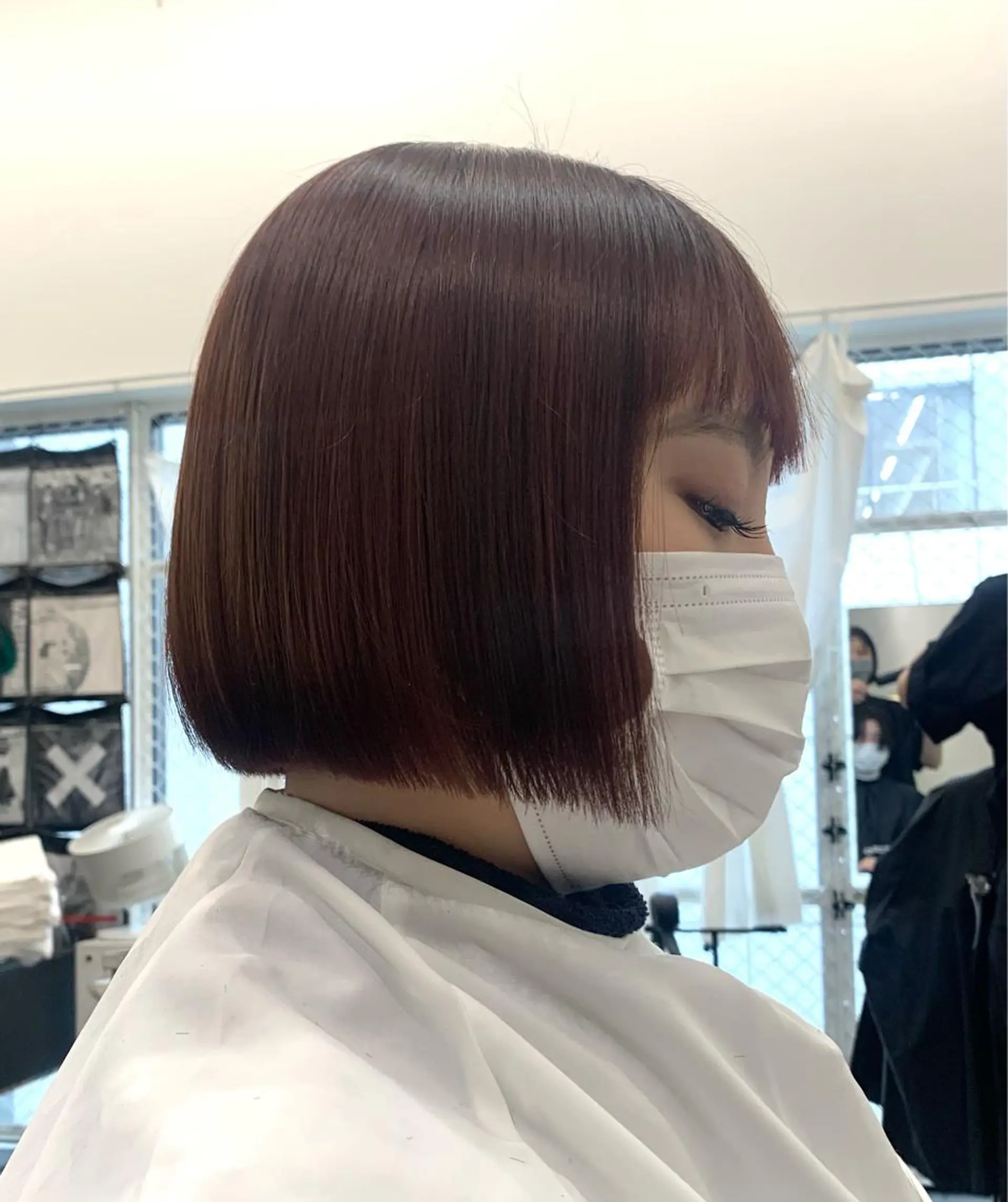 ショート ボブ カット ヘアカラー トリートメント HARU//原宿🤍 リピート率NO.1のヘアスタイル