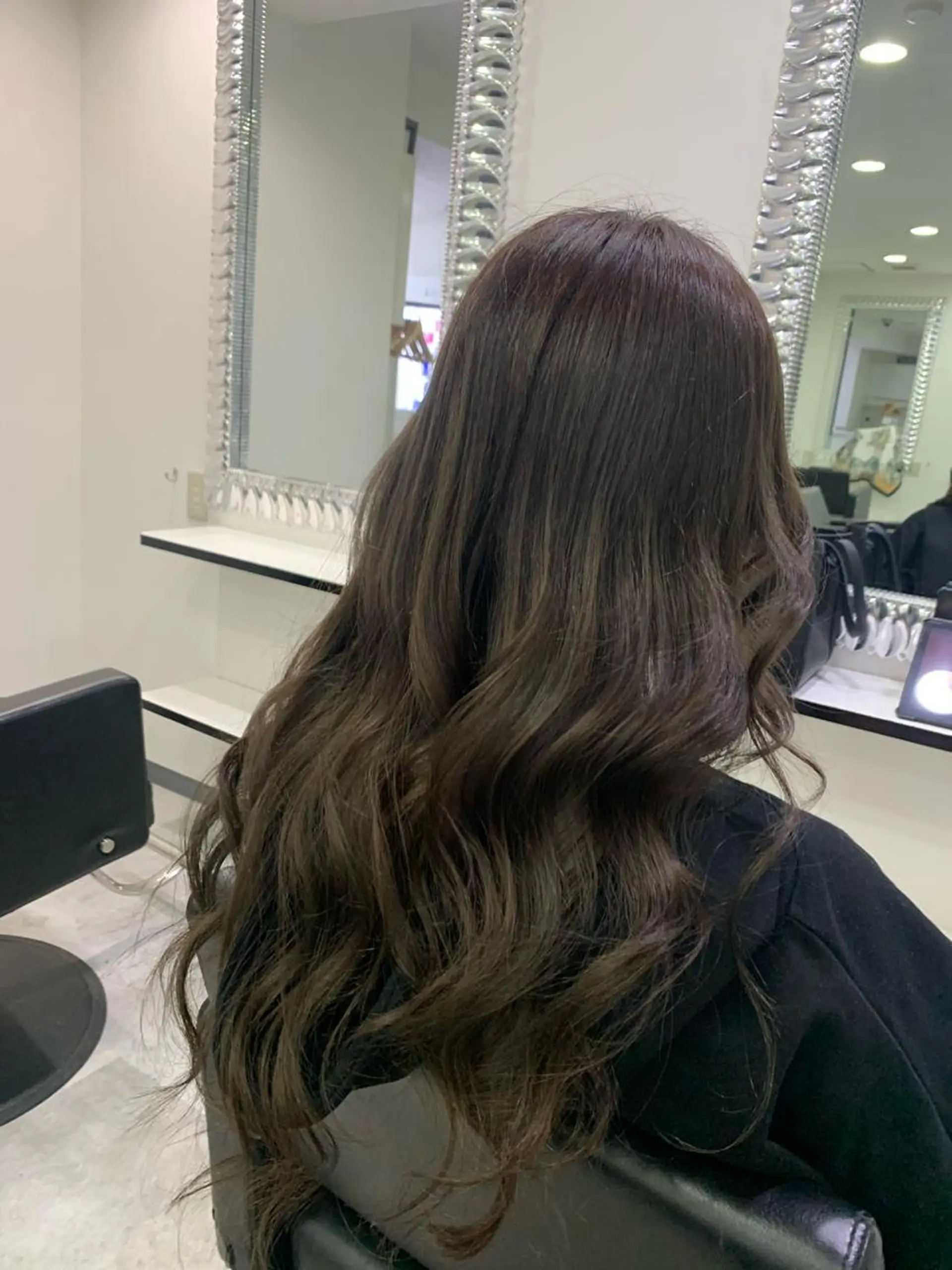 ロング 韓国風ヘア トリートメント ルービック難波／韓国 /艶カラー/KAZUのヘアスタイル