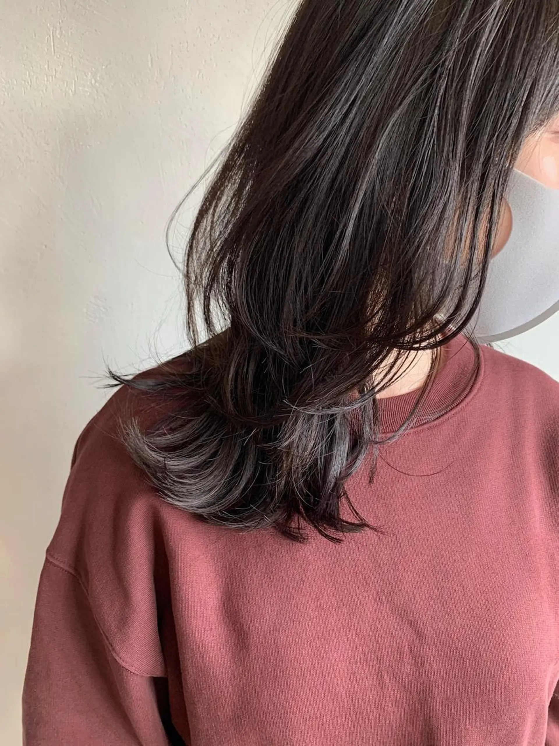 ミディアム カラー グレージュ ハイレイヤー レイヤーカット カット ヘアカラー トリートメント 似合わせ特化🌷 kasumiのヘアスタイル