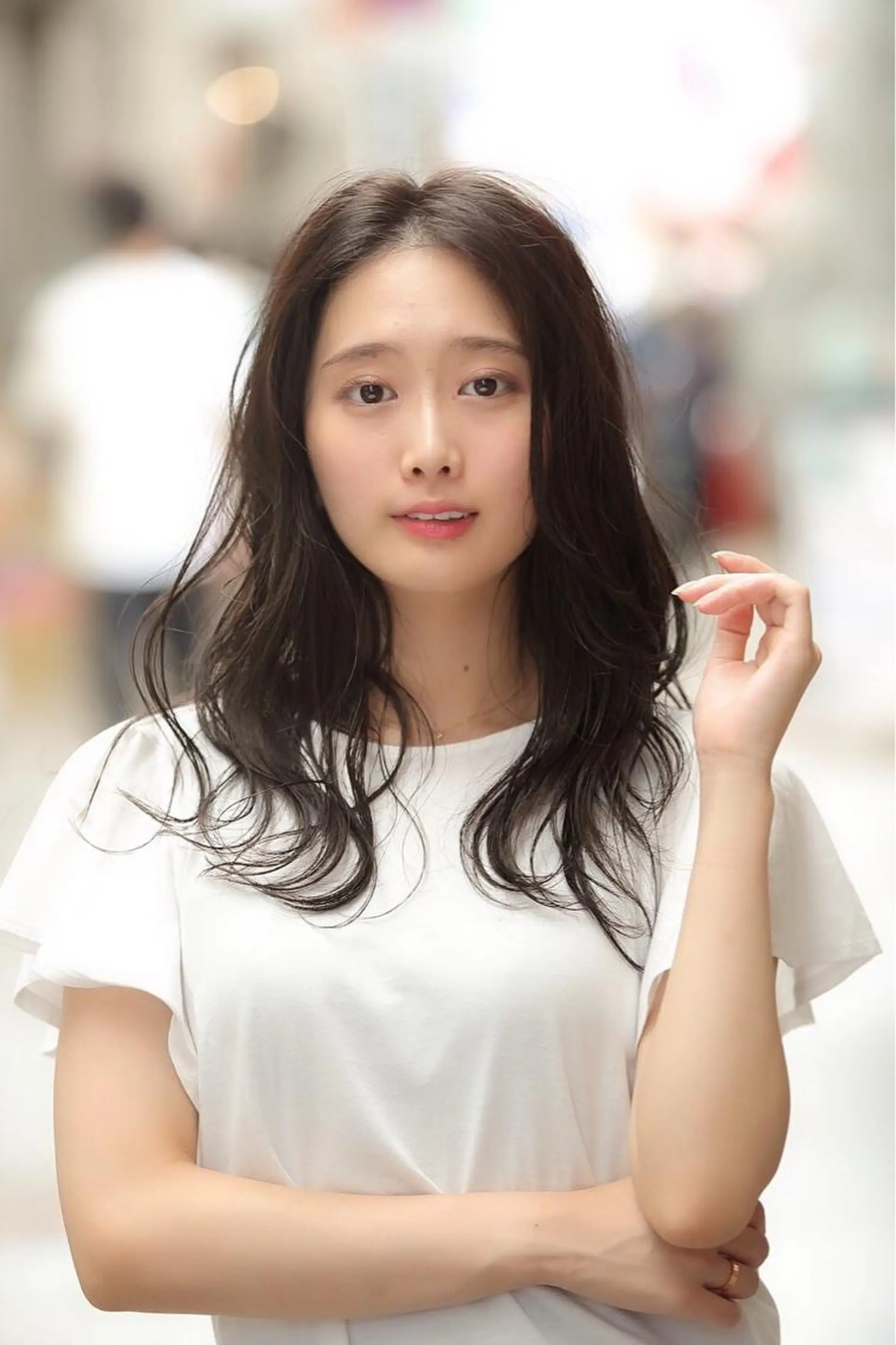 ミディアム TELAHAIR 板橋所属・箕浦 詢平のヘアスタイル