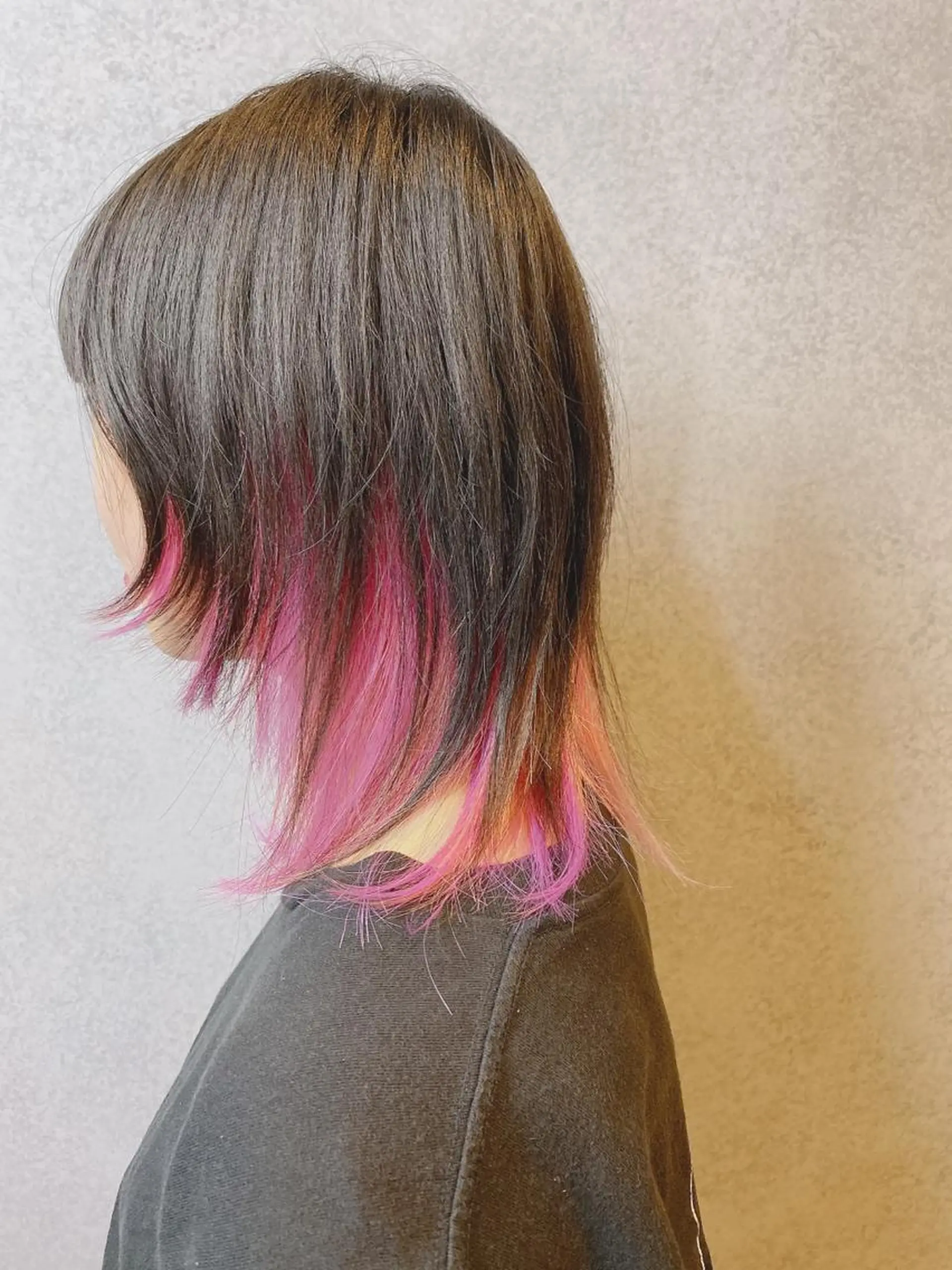 ミディアム カラー 丸山 晶平のヘアスタイル