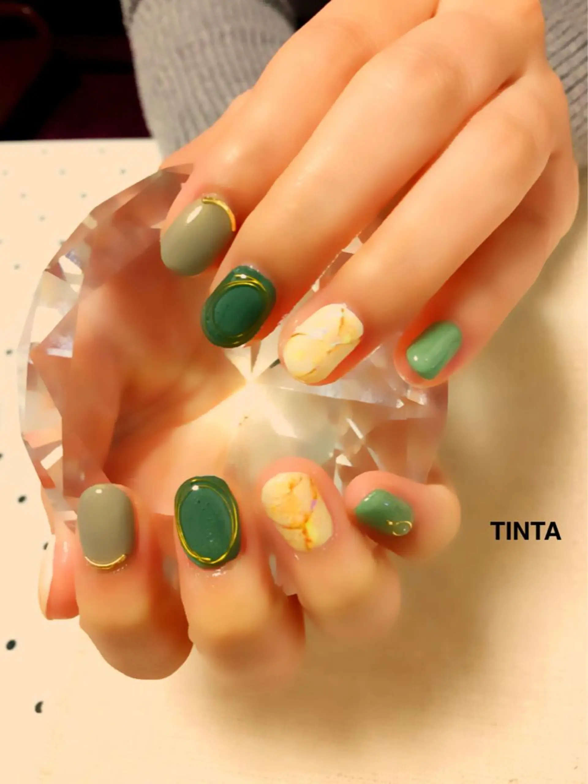 ネイル ネイルサロン ティンタ所属・馬場 典子のネイルデザイン