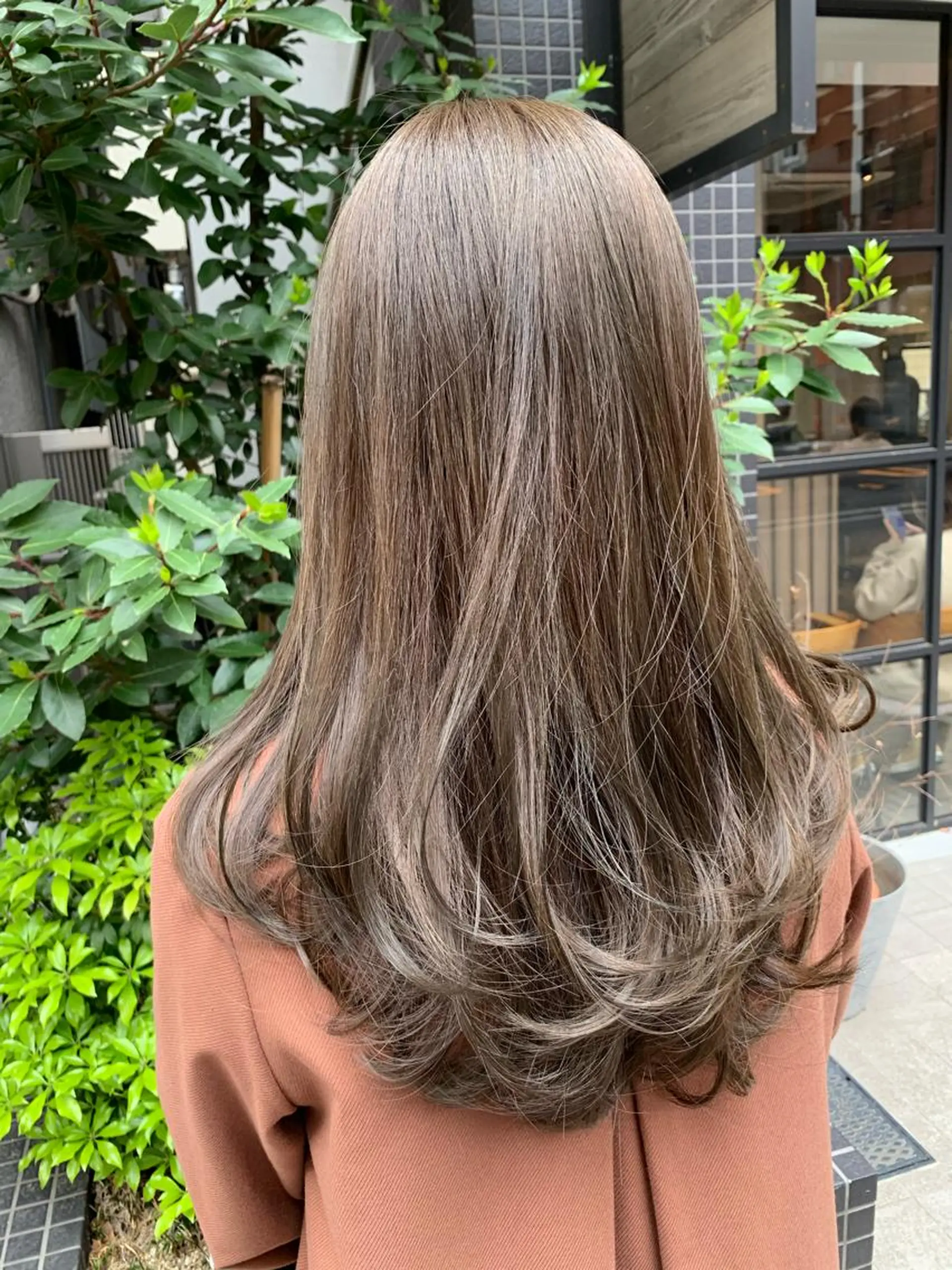 ロング カット ヘアカラー トリートメント 🌟美髪縮毛矯正🌟 吉田冴一のヘアスタイル