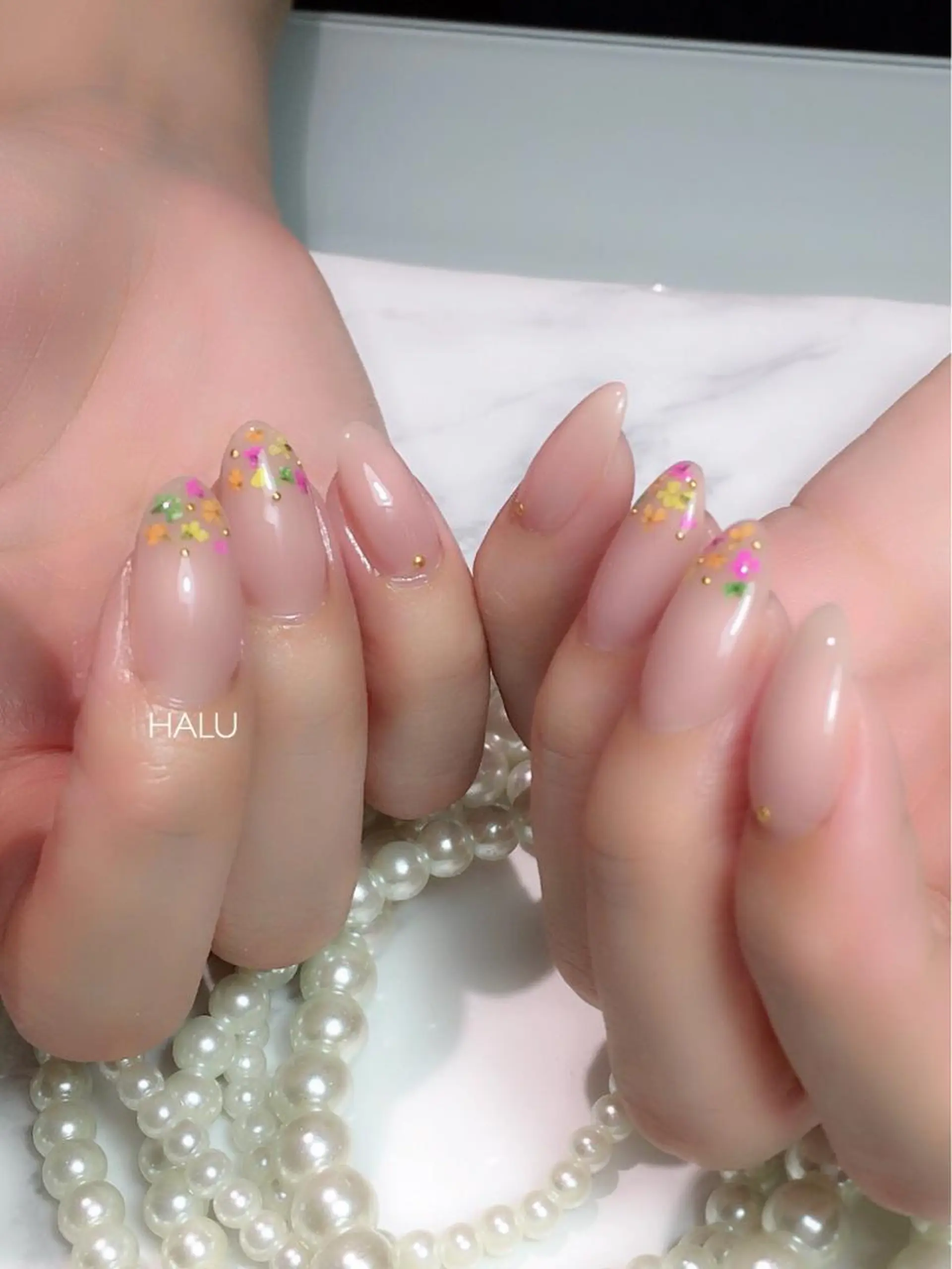 ネイル 春ネイル HALU ハルのネイルデザイン