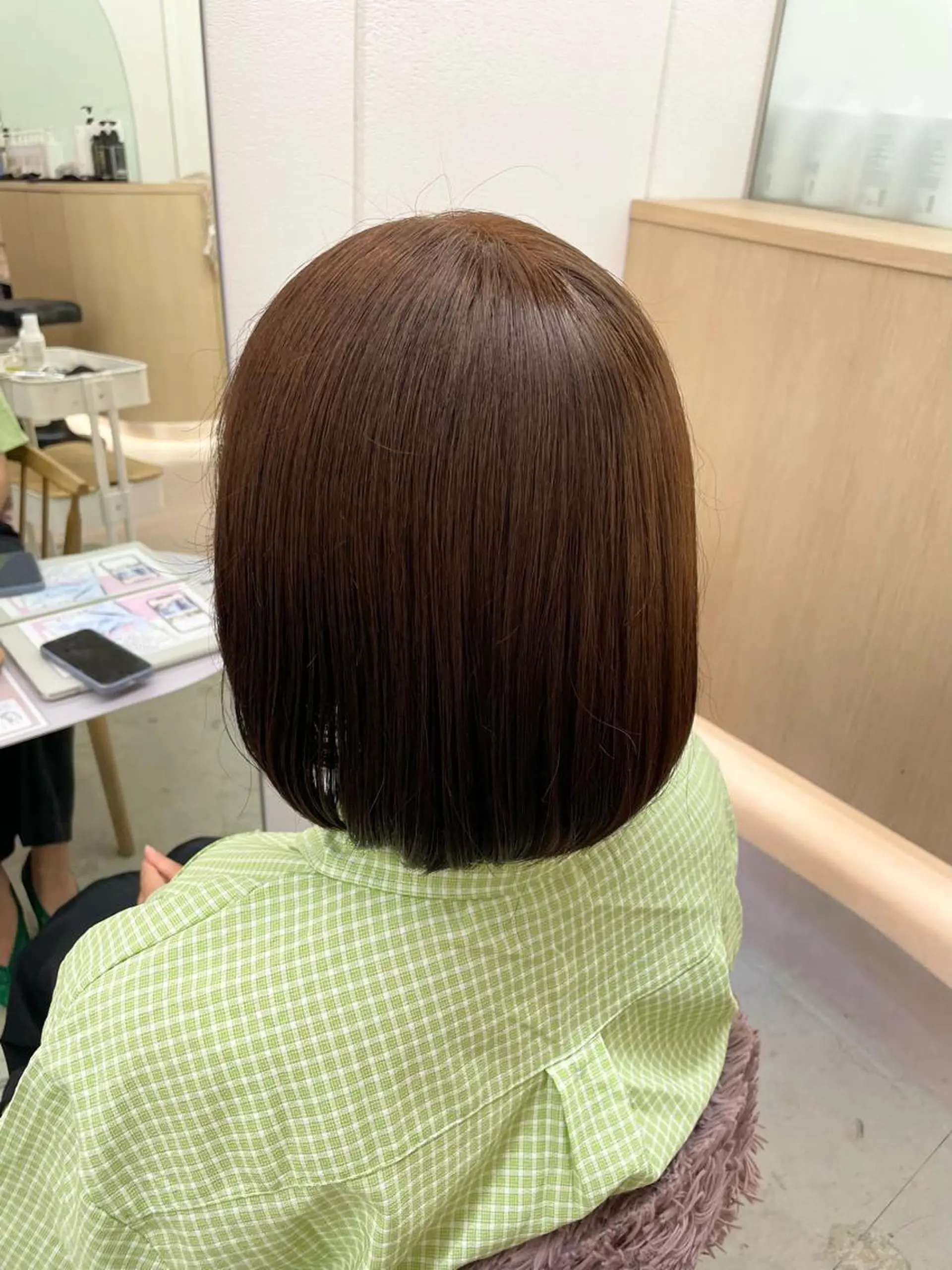 カラー 山下 悠月のヘアスタイル