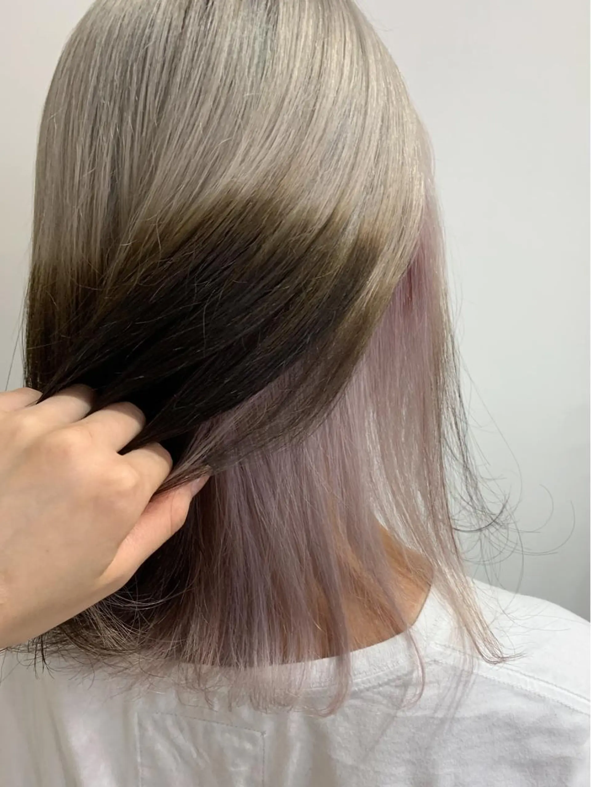 ミディアム カラー ヘアアレンジ ヘアカラー トリートメント 近藤千翔🩵 髪質改善Periodのエステ・リラクイメージ
