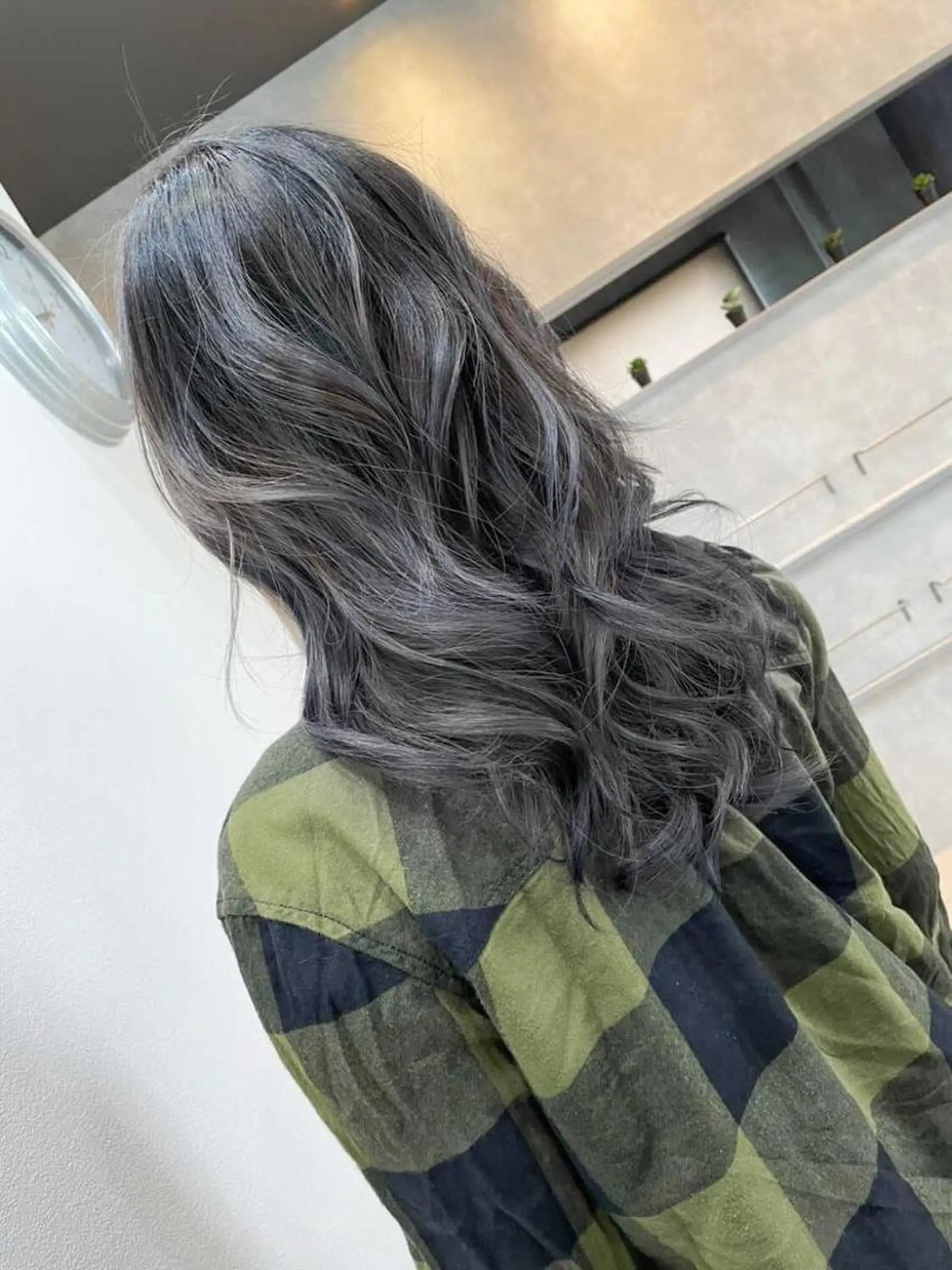 セミロング カラー ヘアアレンジ VIM hairおもろまち店のヘアスタイル