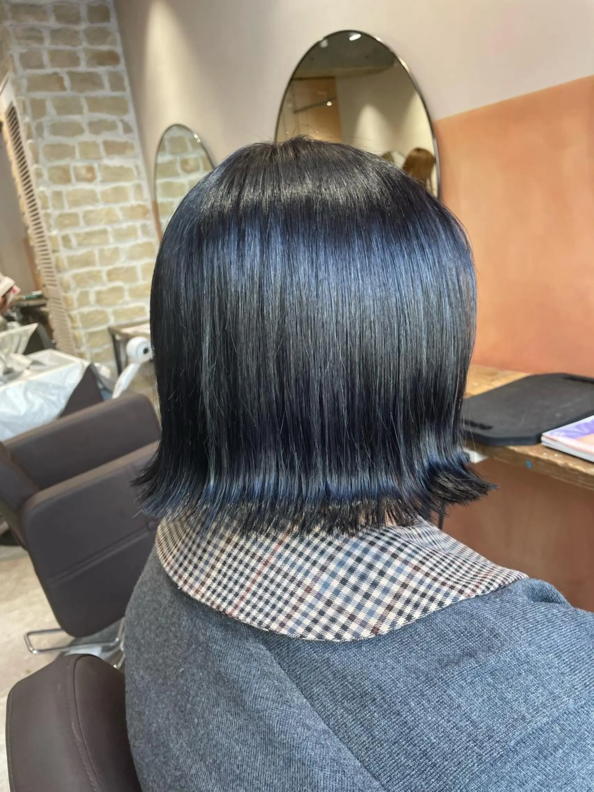 ミディアム カラー カット ヘアカラー トリートメント 👾TAMURA MAAYA👾のヘアスタイル