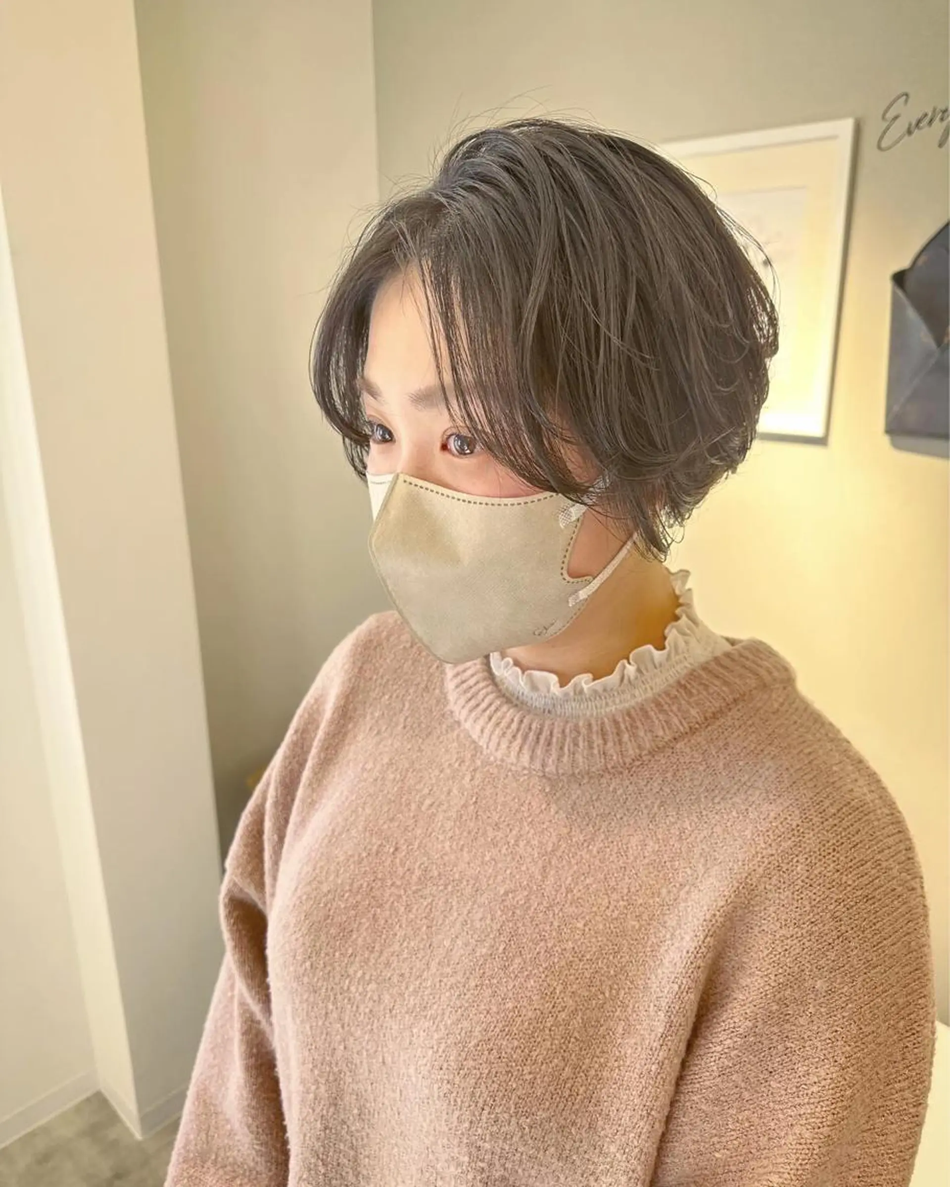 ショート ハンサムショート ショートヘア 荒木 ひろかのヘアスタイル