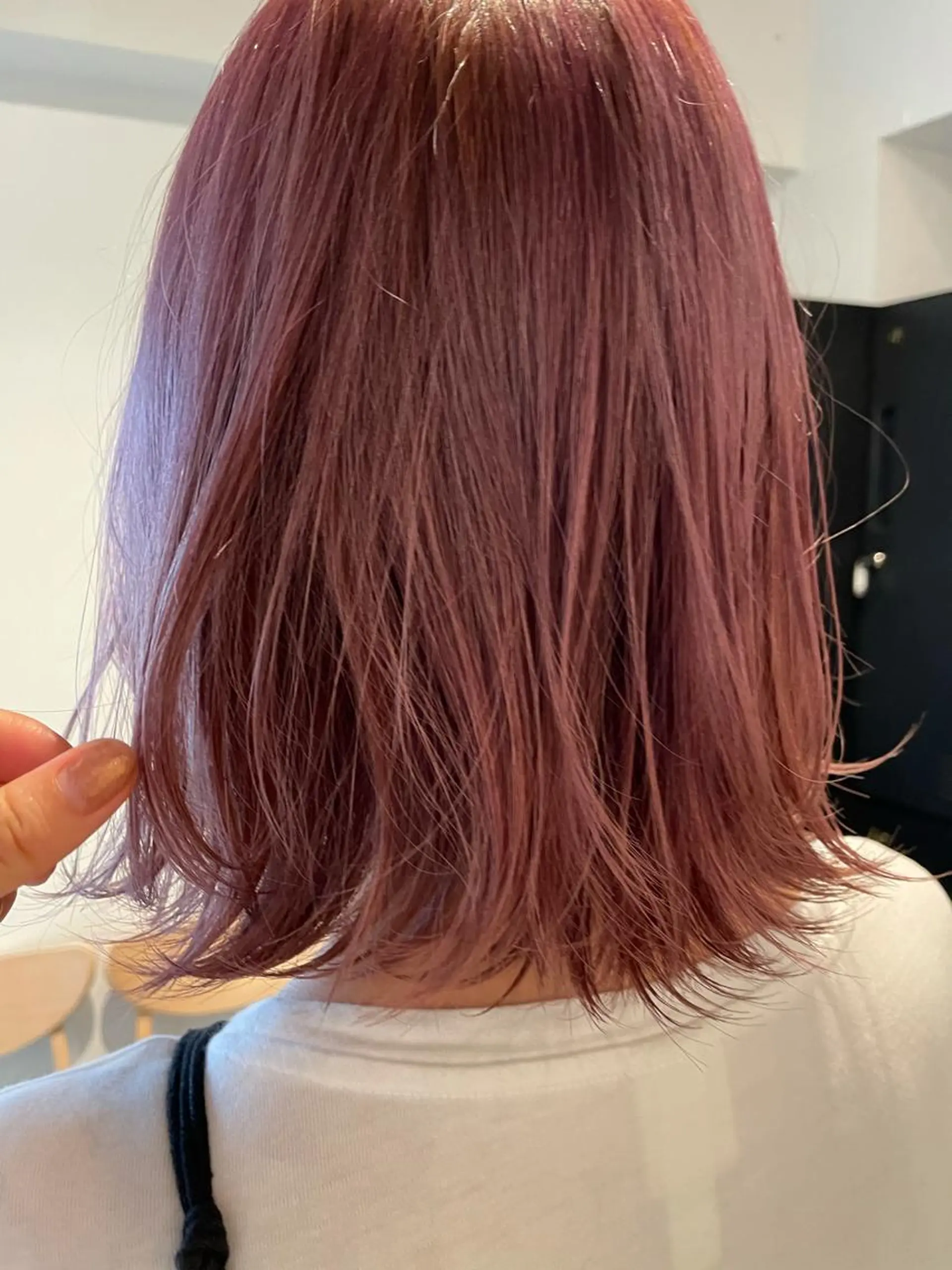 ミディアム カラー SALOWIN下北沢所属・hazuki 🌝のヘアスタイル