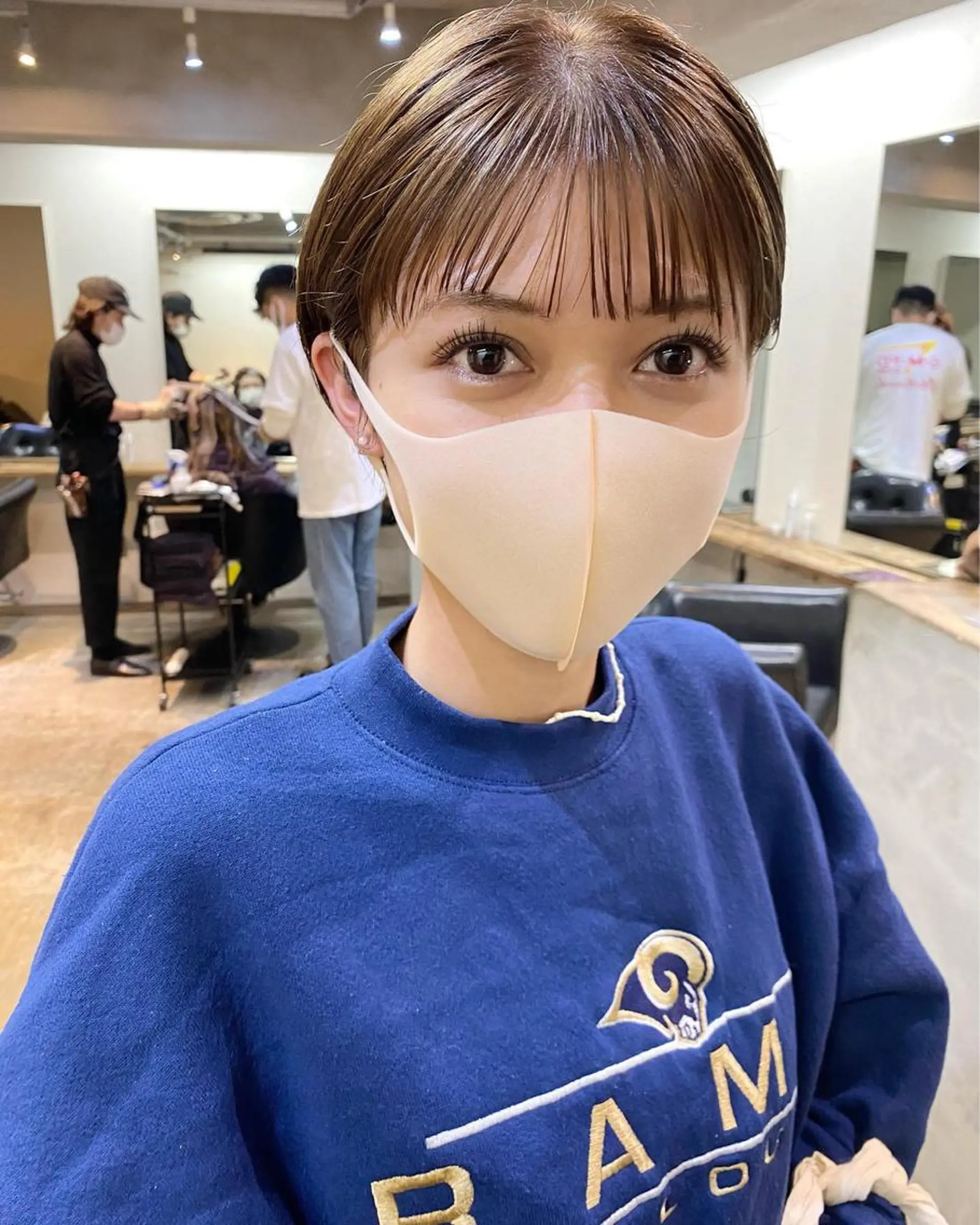 ショート カラー カット ヘアカラー トリートメント 下北沢 soiのヘアスタイル