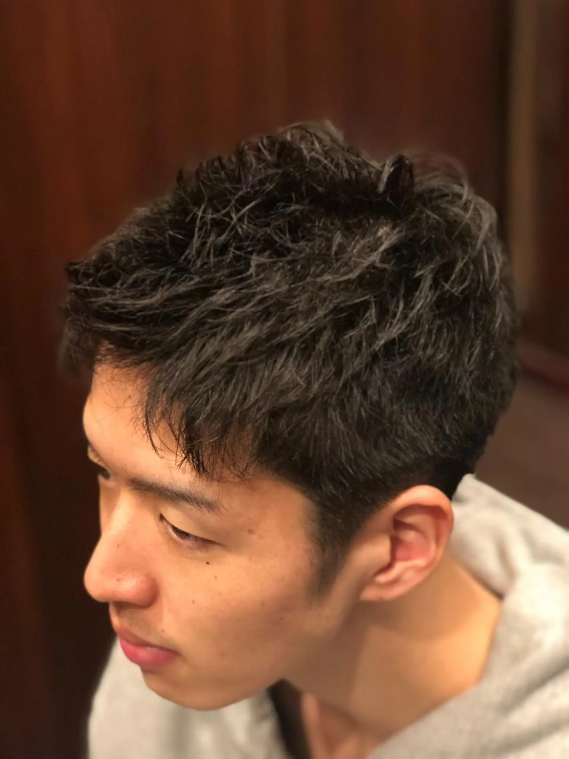 ショート パーマ メンズ ヒロ銀座 上口雄大のヘアスタイル