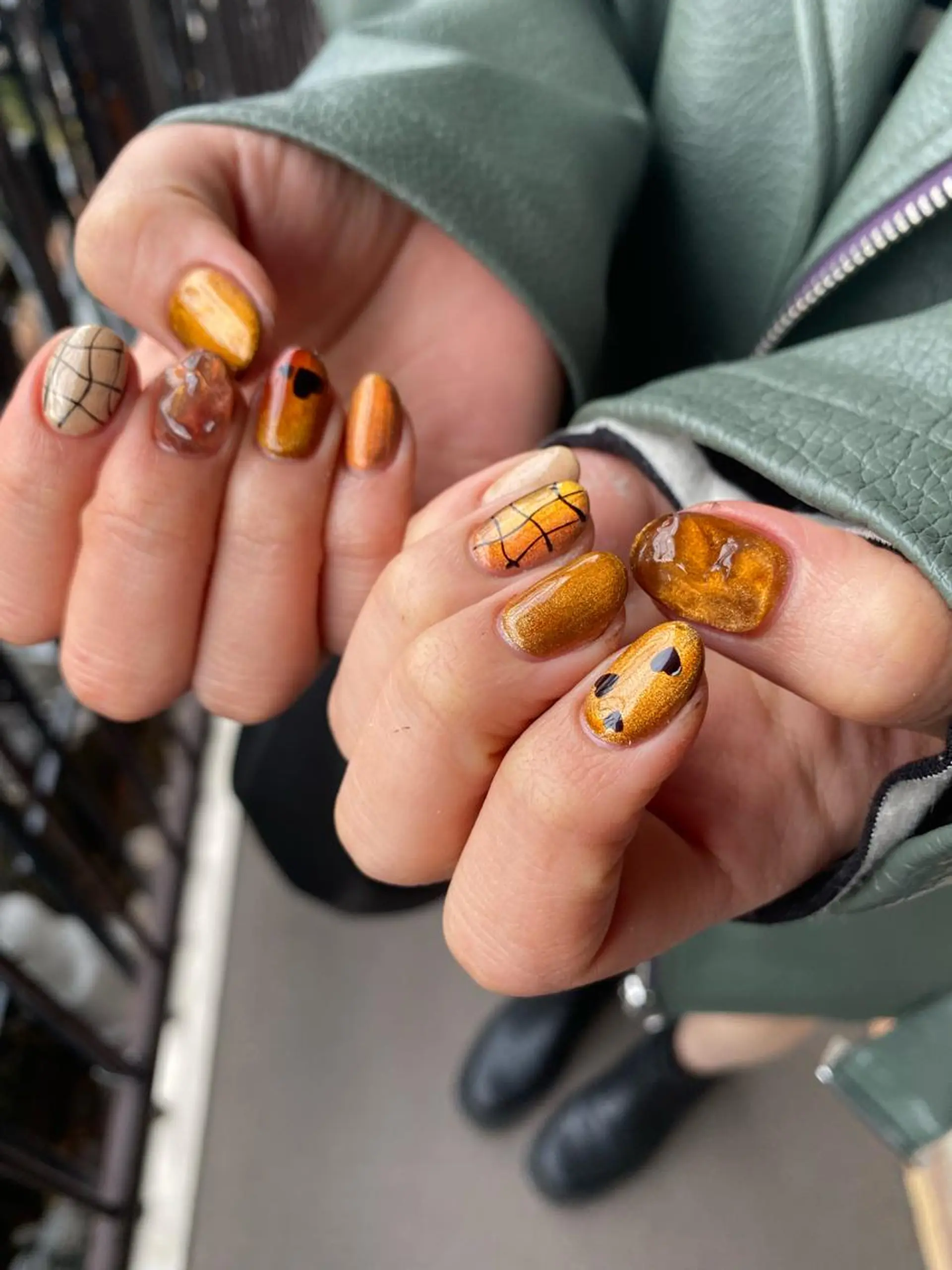 ネイル アートネイル 氷ネイル・うるうるネイル 韓国ネイル マグネットネイル ニュアンスネイル To Me Nail所属・🩵 mei🩵のネイルデザイン