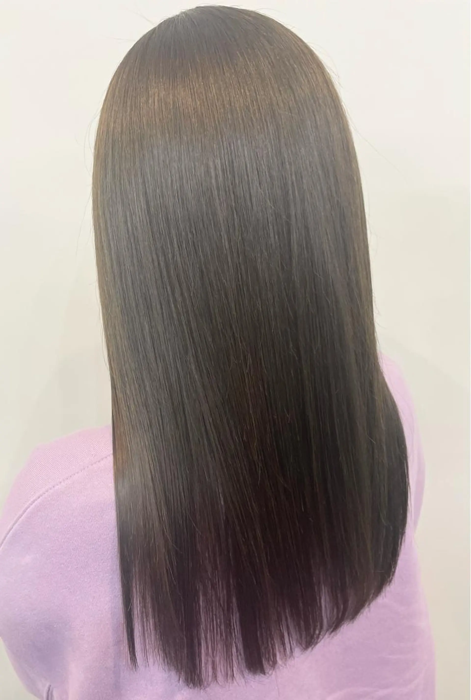 セミロング カラー ブリーチ 髪質改善 縮毛矯正 トリートメント FLAGS YAMATOのヘアスタイル