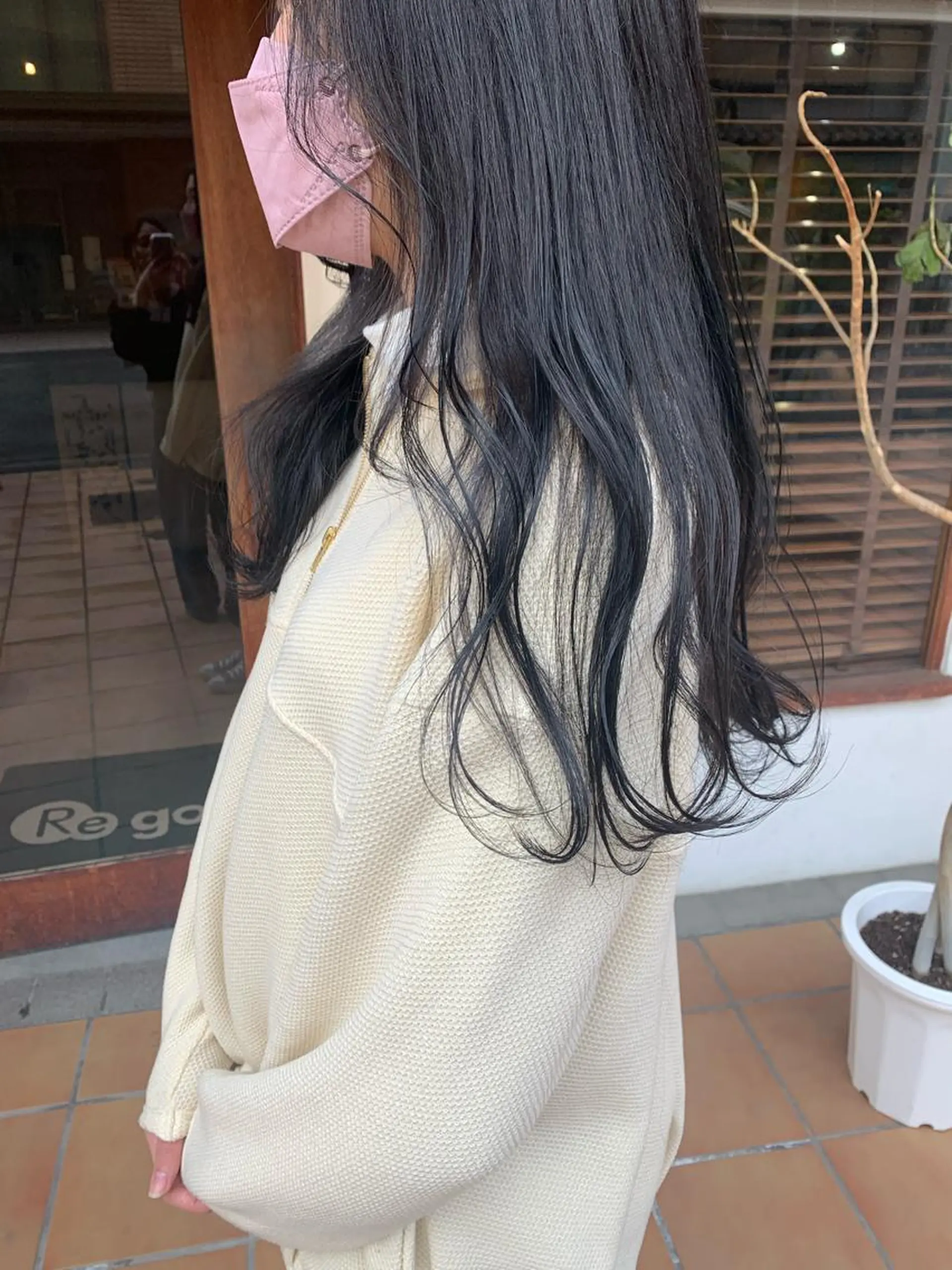 ロング カラー ヘアアレンジ トリートメント ヘッドスパ 中津/柔らかカラー/ ナガオ　イズミのヘアスタイル