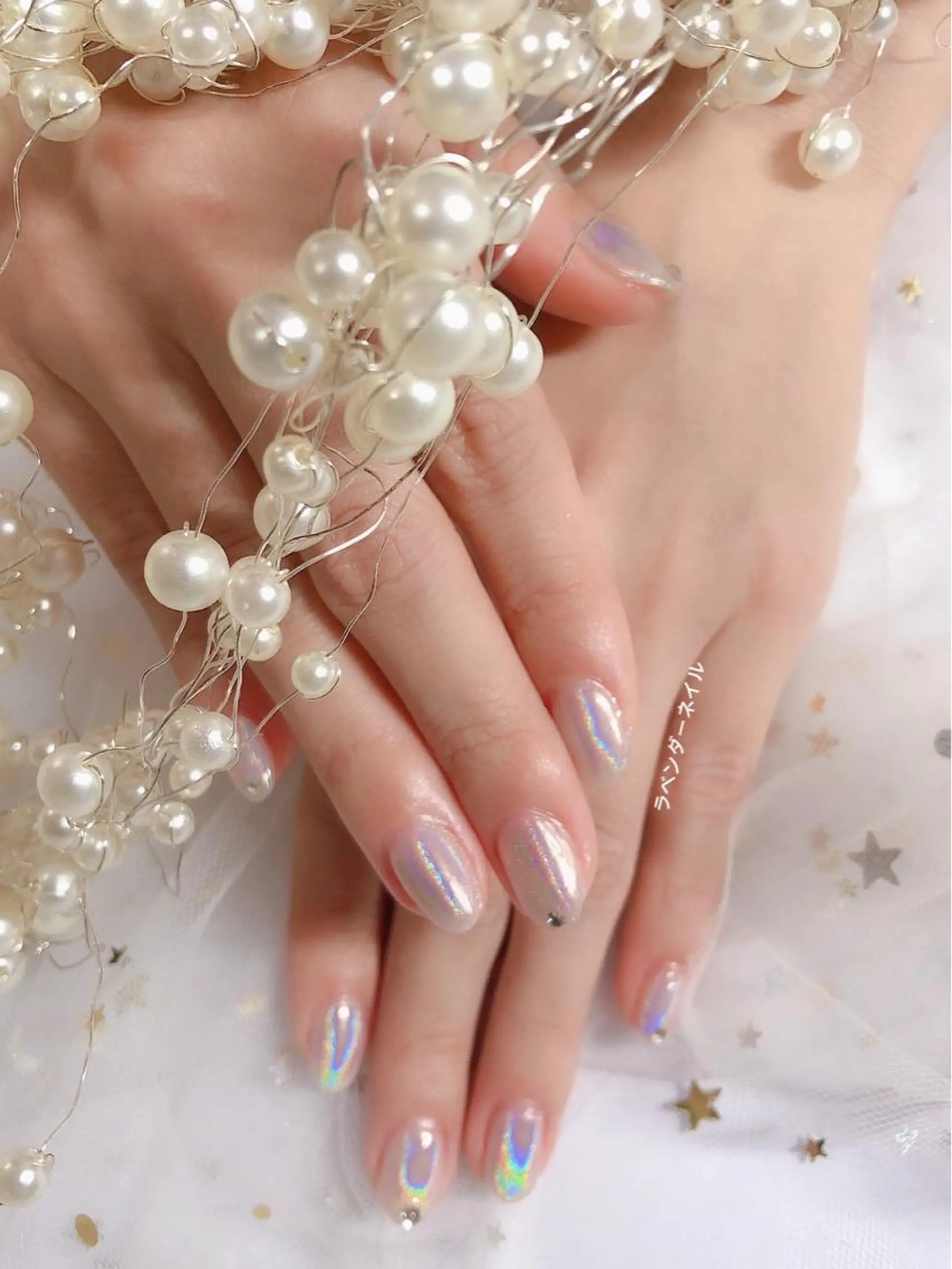 ネイル ラベンダー💖日暮里 ルル💖ネイルのネイルデザイン