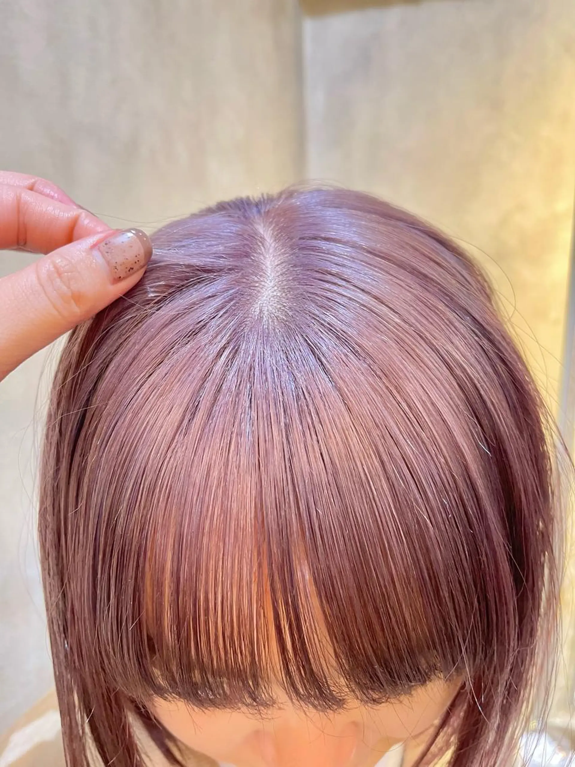 ミディアム カラー 暖色カラー/ブリーチ /かしむらゆうかのヘアスタイル