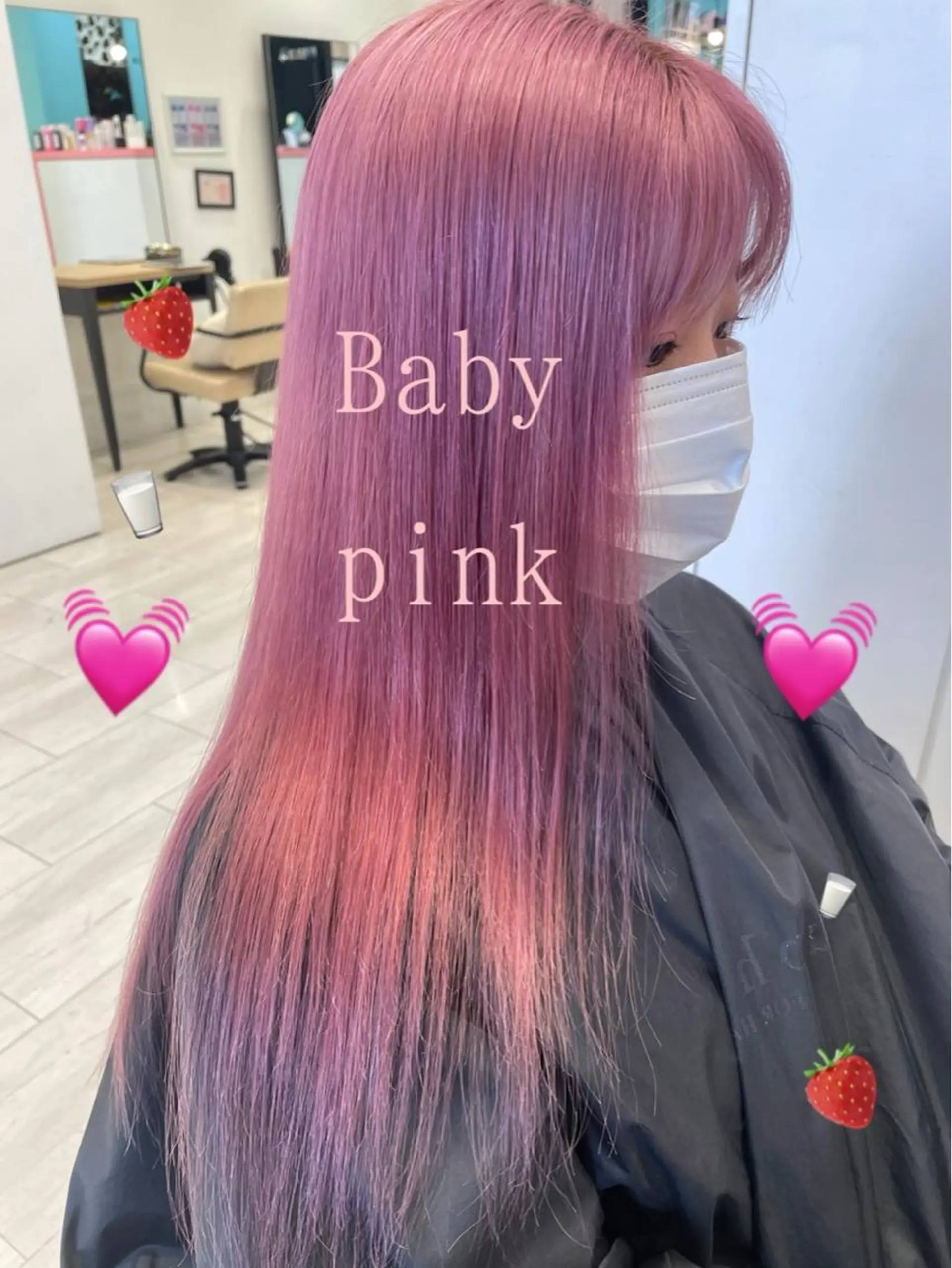 ミディアム カラー ダブルカラー グラデーションカラー ハイライトカラー インナーカラー ハイライト ヘアカラー トリートメント EMANON新宿東口所属・新宿駅近♡個室 ♡関口三都季🌜のヘアスタイル