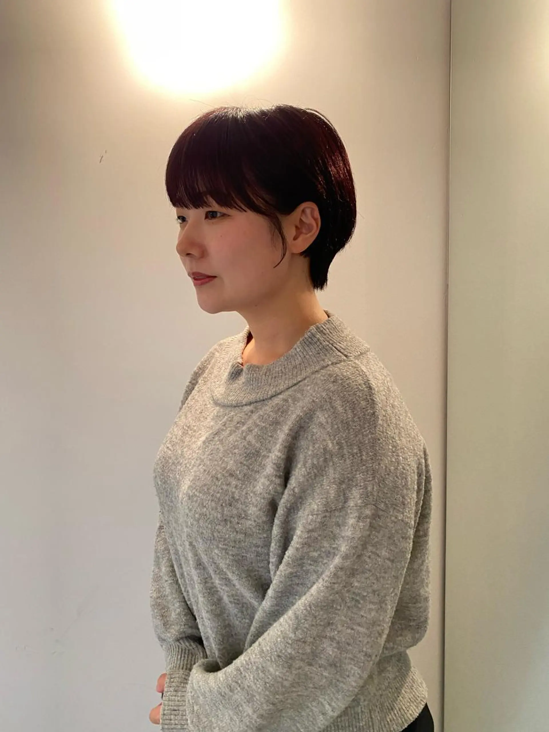 ショート 丸みショート ショートヘア カット ヘアカラー GATTACA所属・KEI gattacaのヘアスタイル