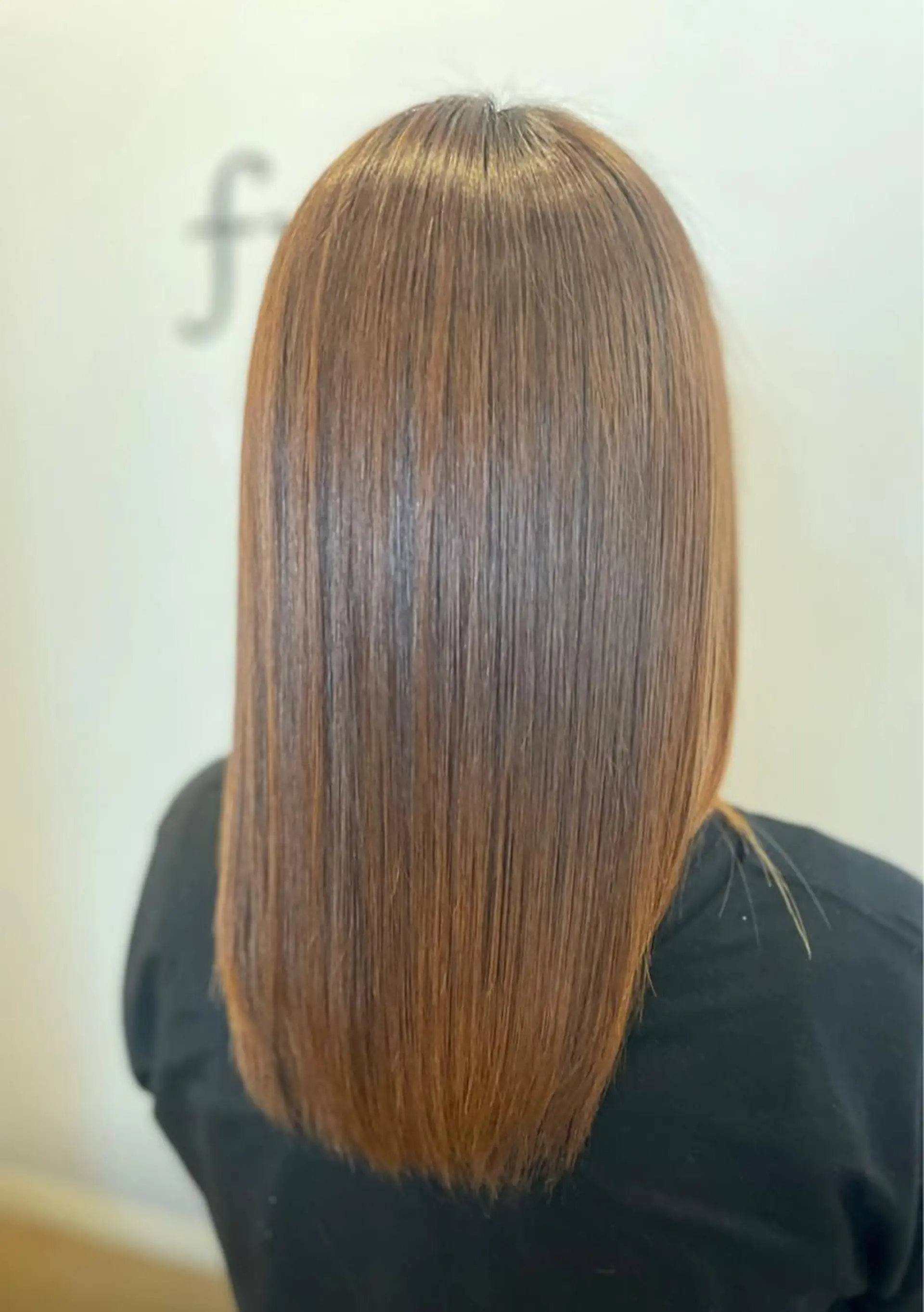 ミディアム 縮毛矯正 カット 縮毛矯正 🩵YUKO🩵 from...✂️のヘアスタイル