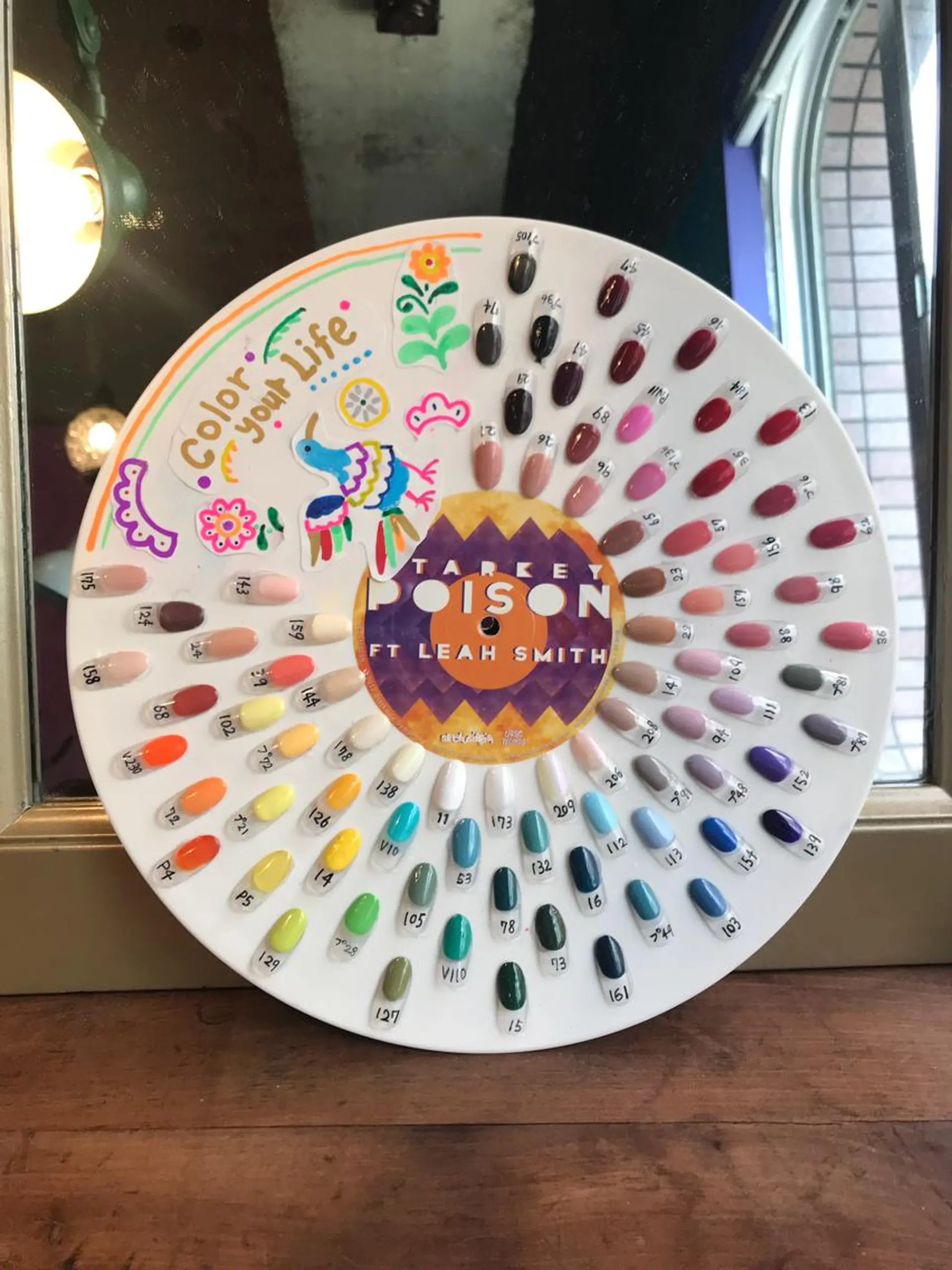 ネイル キラキラ オメメのネイルデザイン