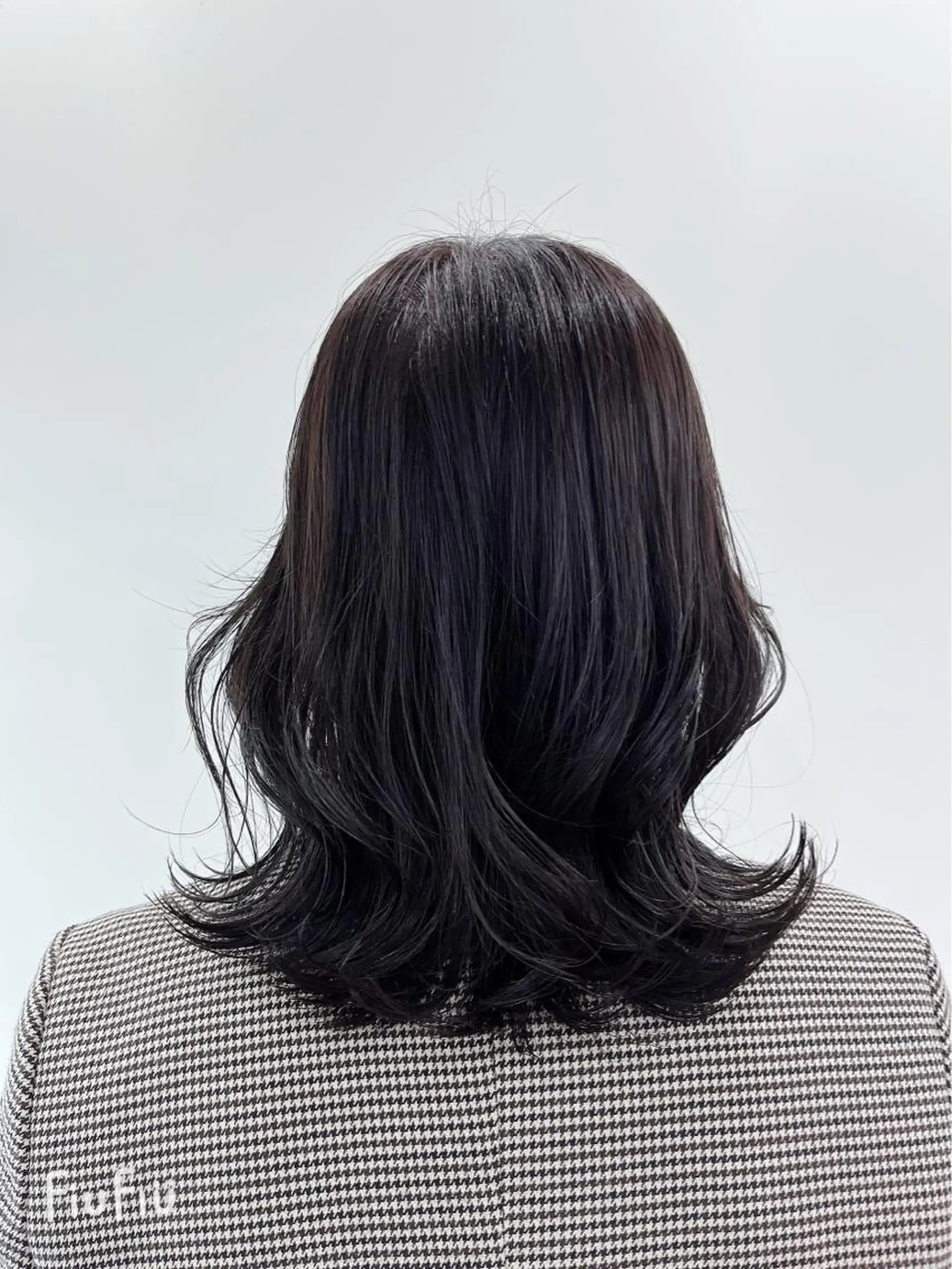 ミディアム 新宿/小顔レイヤー/ 顔まわり/西慶太朗のヘアスタイル