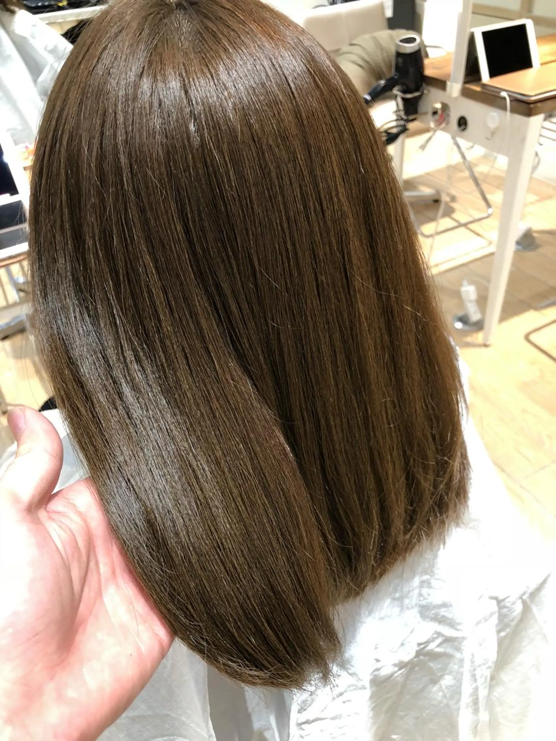 ミディアム カラー ブリーチ ダブルカラー 【1日2名様限定】 AFLOAT白川雄副のヘアスタイル