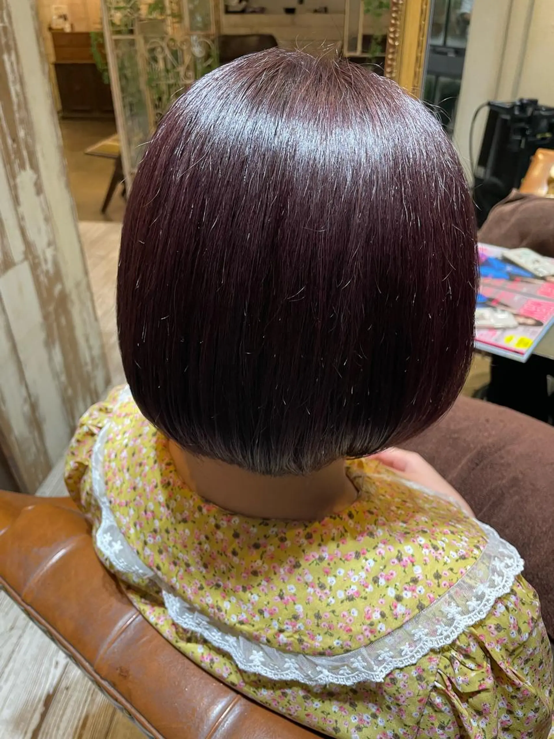 カラー 大久保 詩月のヘアスタイル