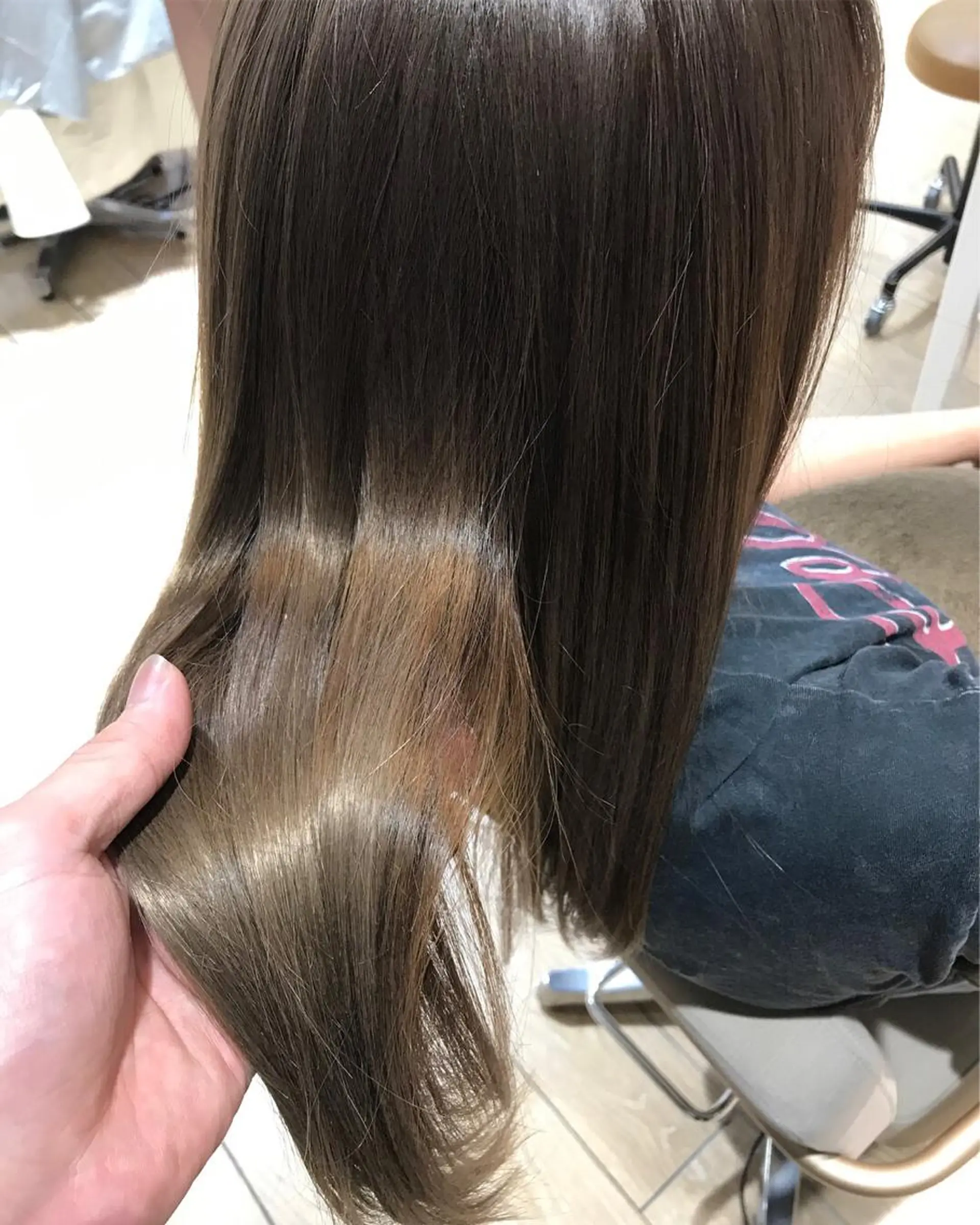 セミロング カラー ブリーチ ダブルカラー 【1日2名様限定】 AFLOAT白川雄副のヘアスタイル