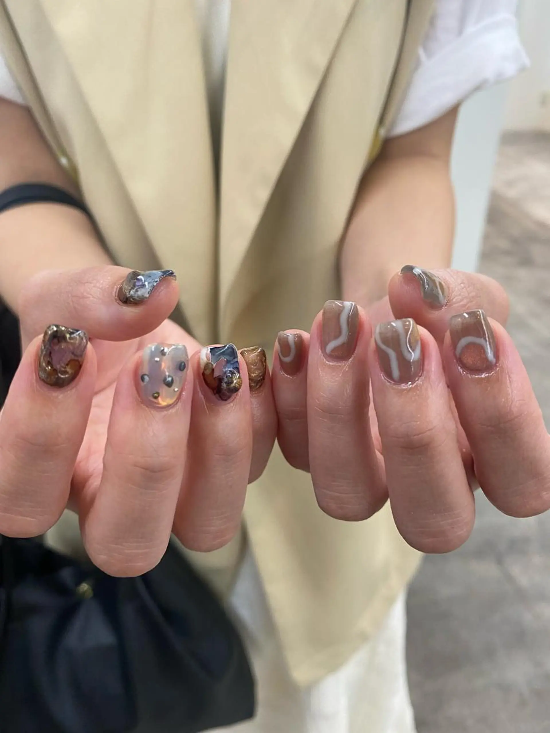 ネイル ハンドネイル nable.所属・栗林 実莉のネイルデザイン