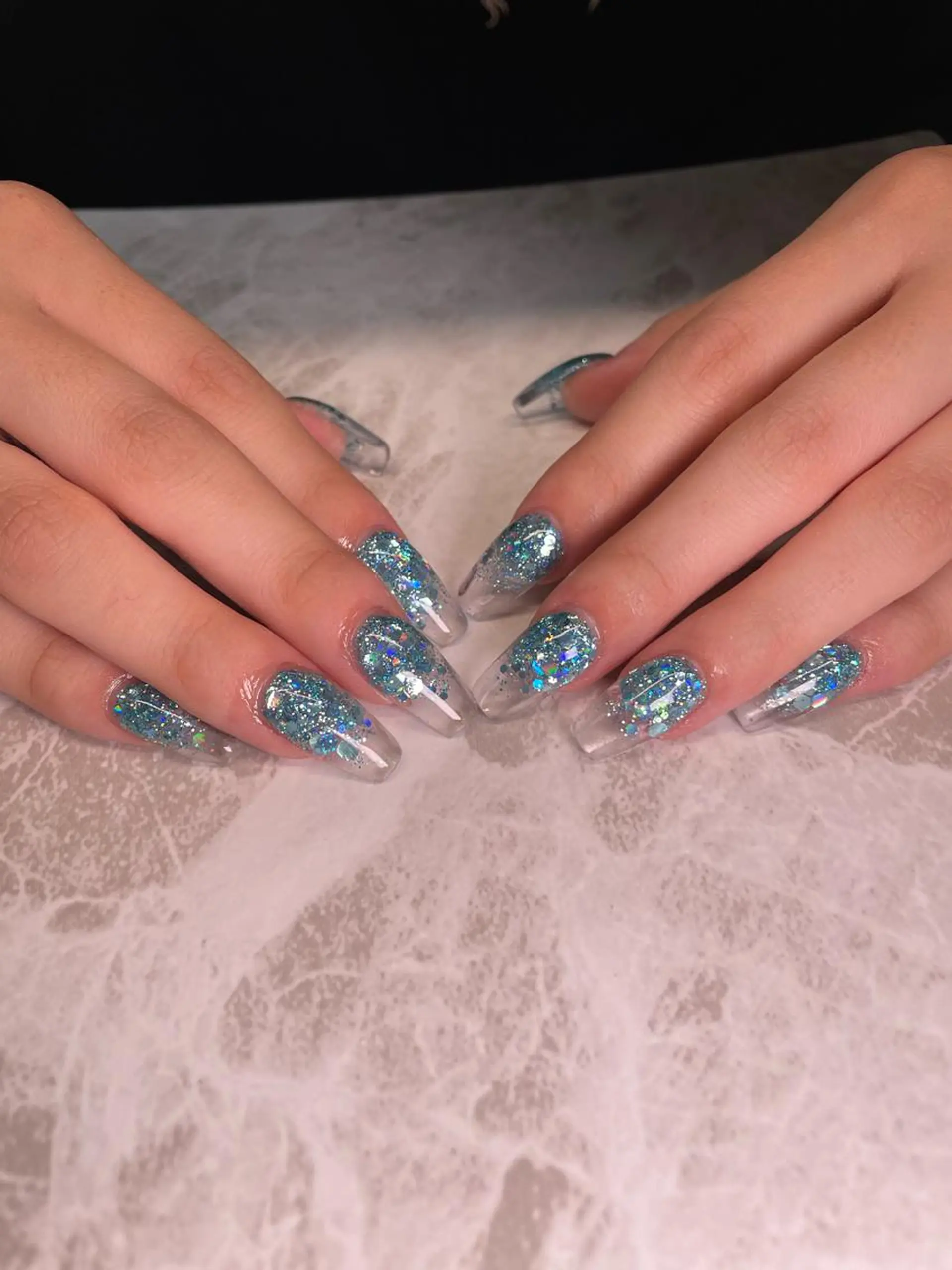 ネイル クリアネイル YOUTH nails waxing所属・YOUTH natsumiのネイルデザイン