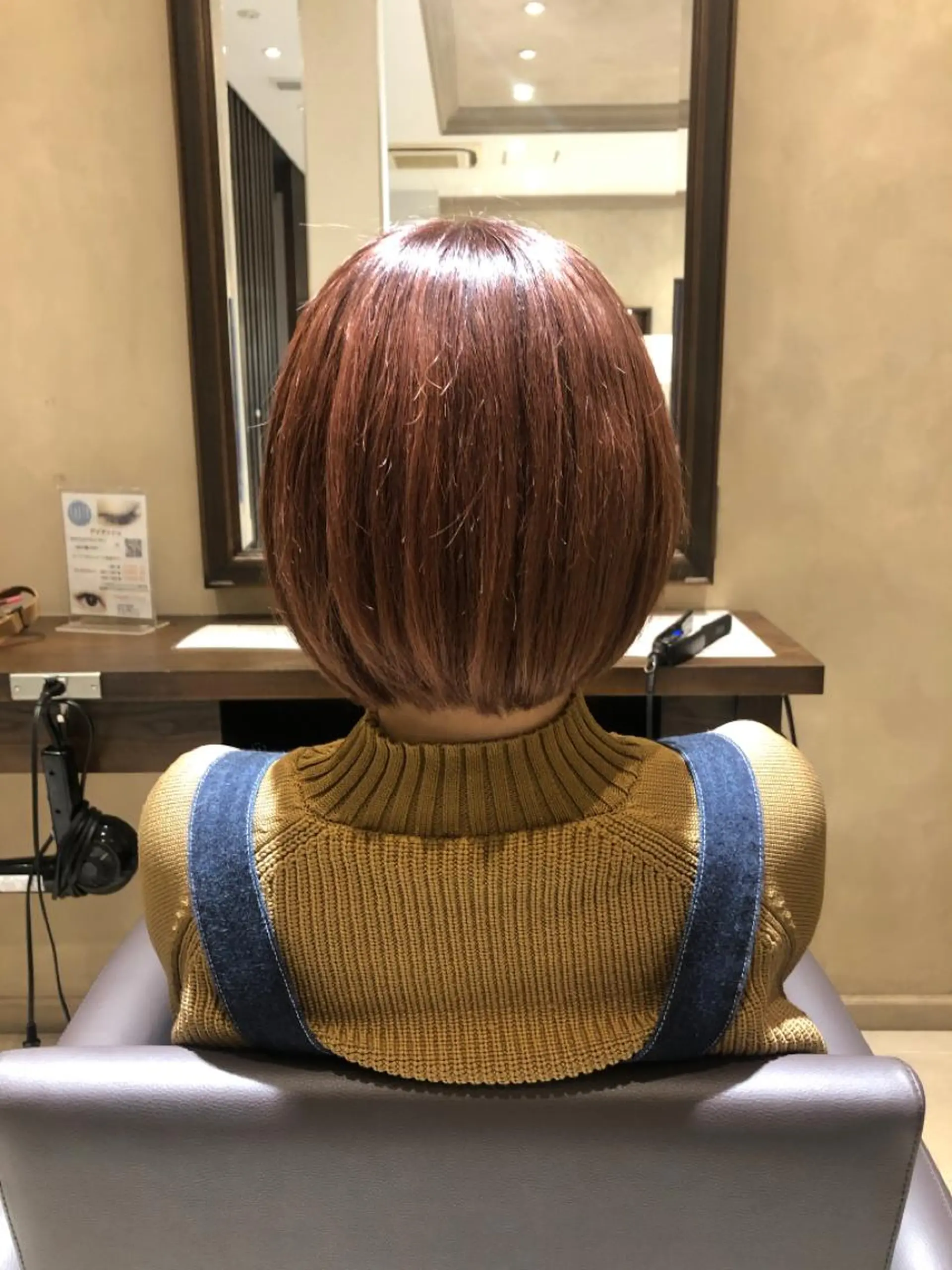 ショート ボブ 櫻井 麻彩のヘアスタイル