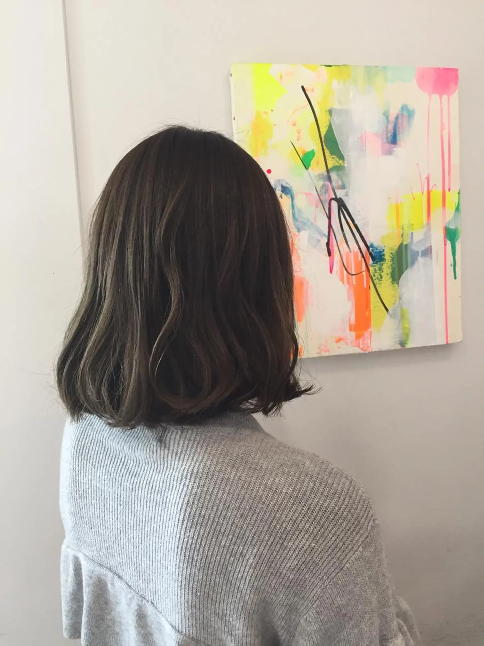 ミディアム カラー 💘透明感カラー💘 沖本 将宏のヘアスタイル