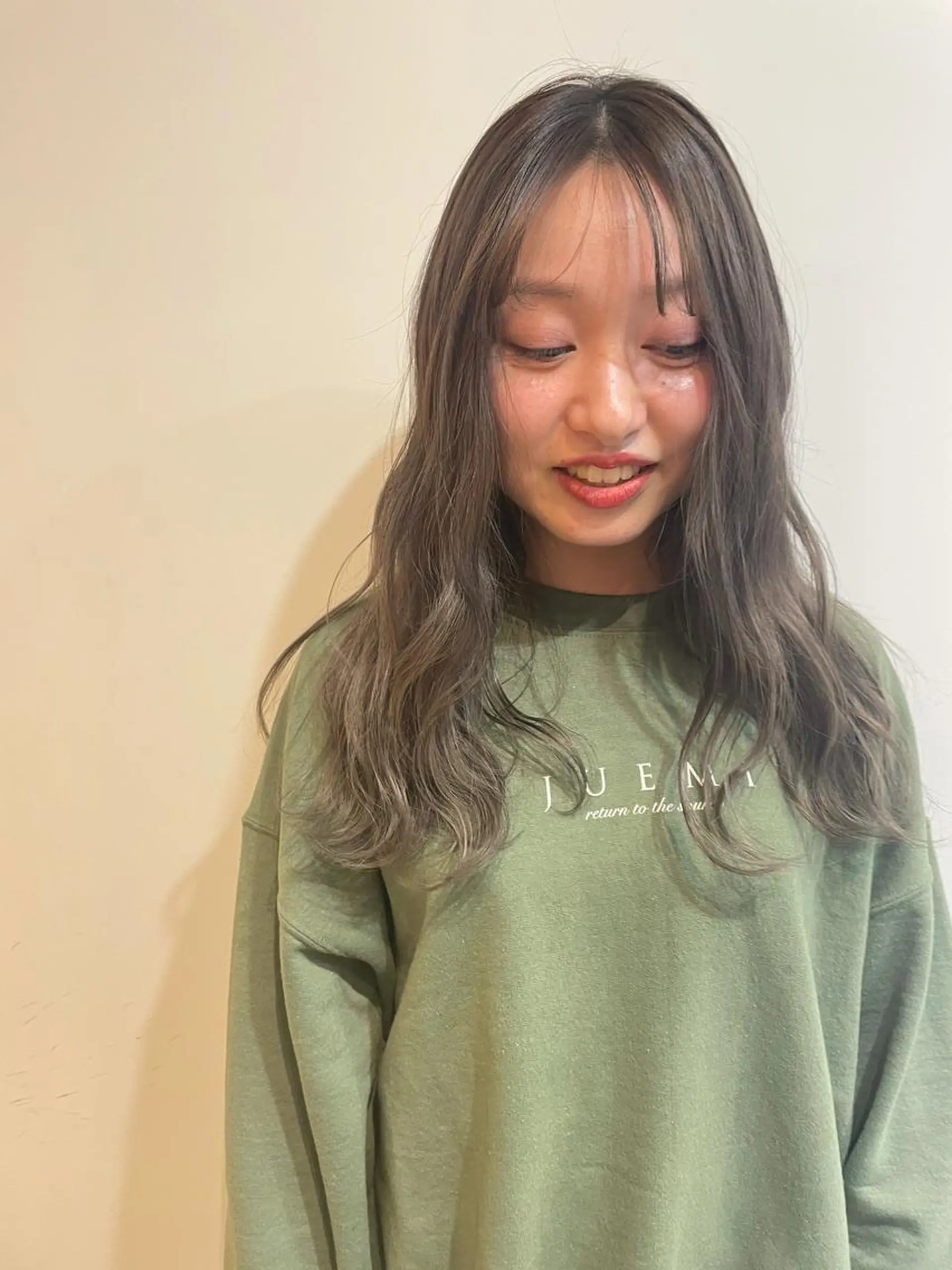 ロング カラー 透明感カラー 中目黒🌼 🌼ハナのヘアスタイル