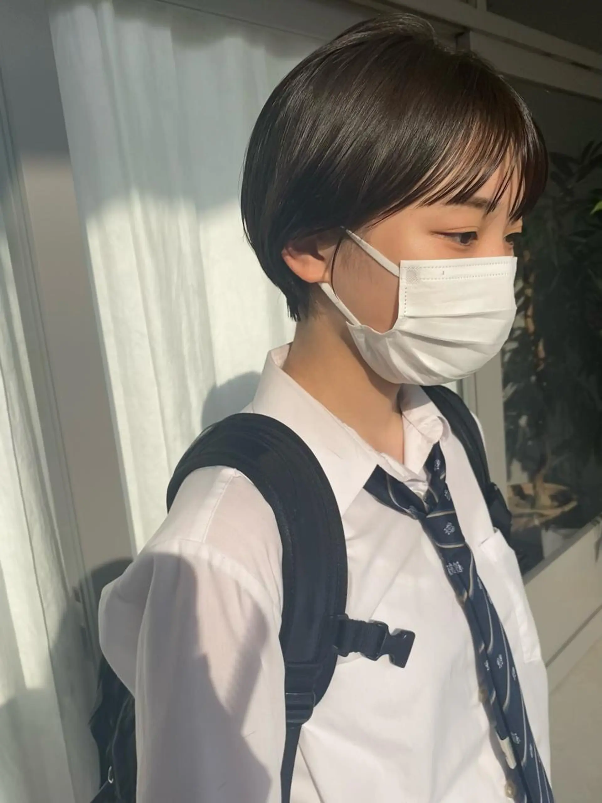 ショート ショートヘア 塚原 安優のヘアスタイル