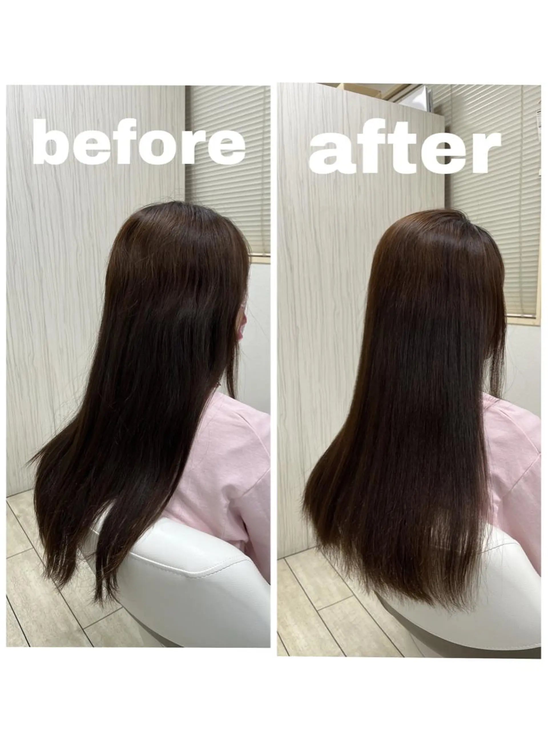 ロング 縮毛矯正 ✂️ダメージレス カラー小林健太✂️のヘアスタイル