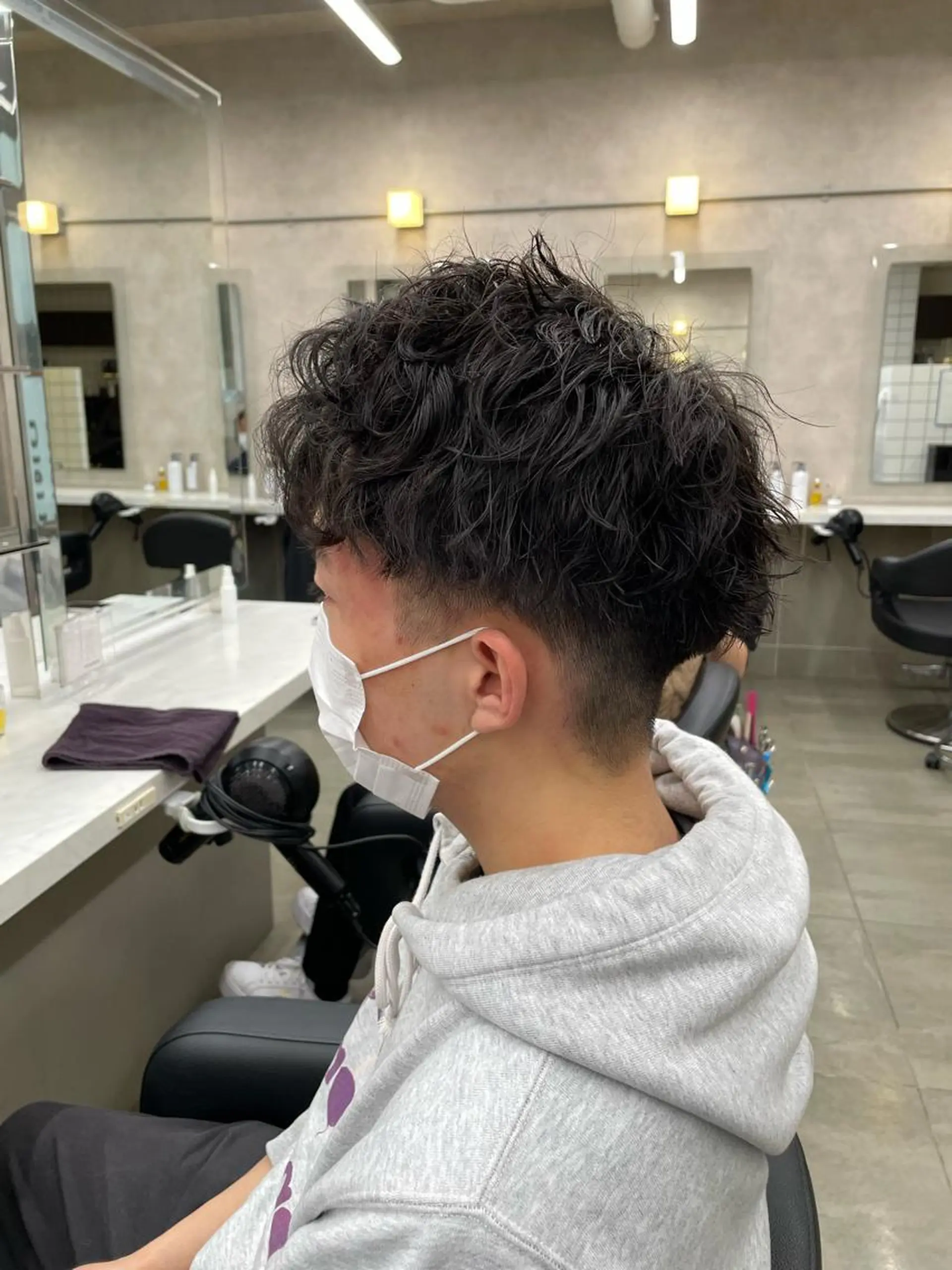 ショート パーマ ヘアアレンジ メンズ 🔷横浜/メンズ TAKUMI🔷のヘアスタイル