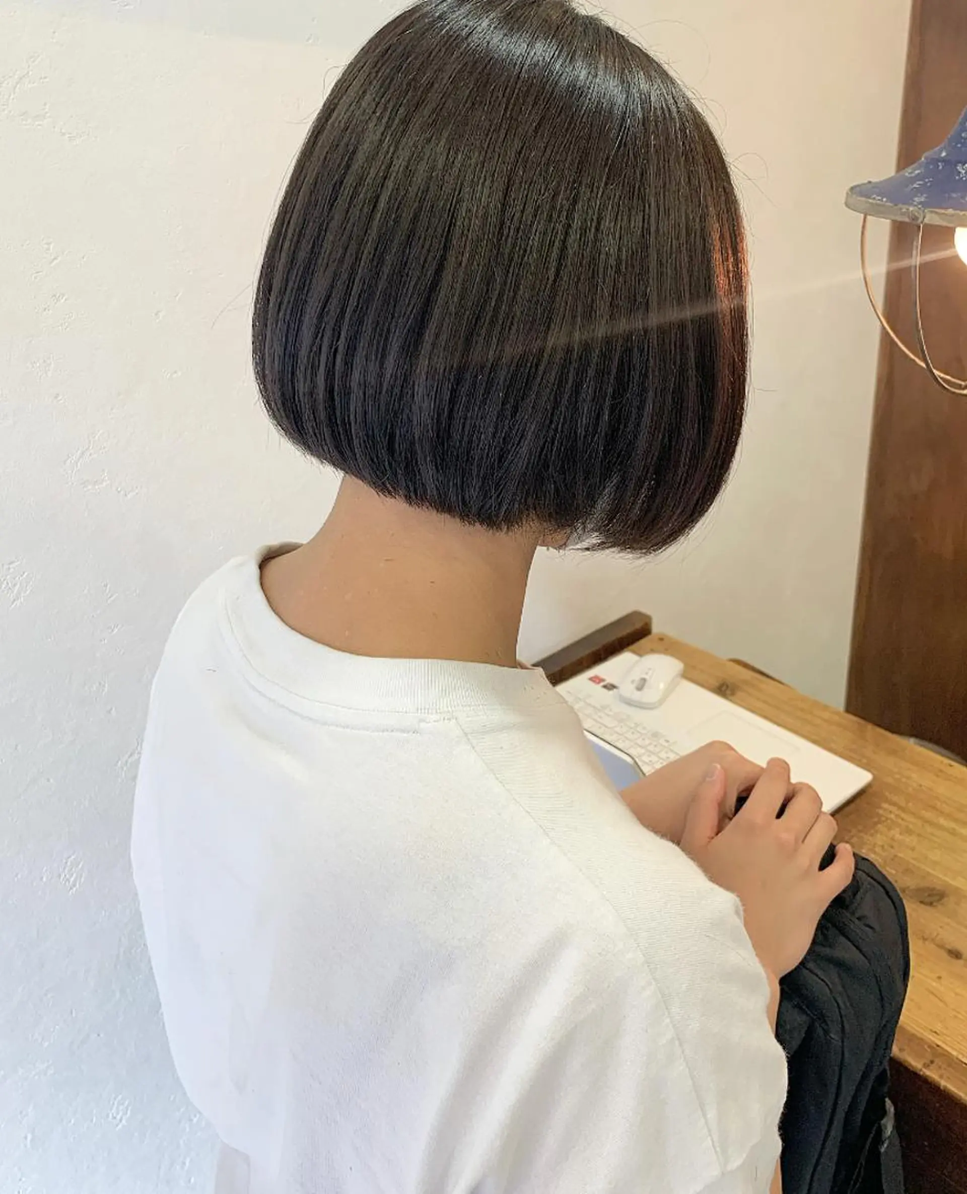 ショート アッシュ ボブ トリートメント IDEA 柏の葉KOILRINKGARAGE所属・お洒落満足度 ◎💮井上のヘアスタイル