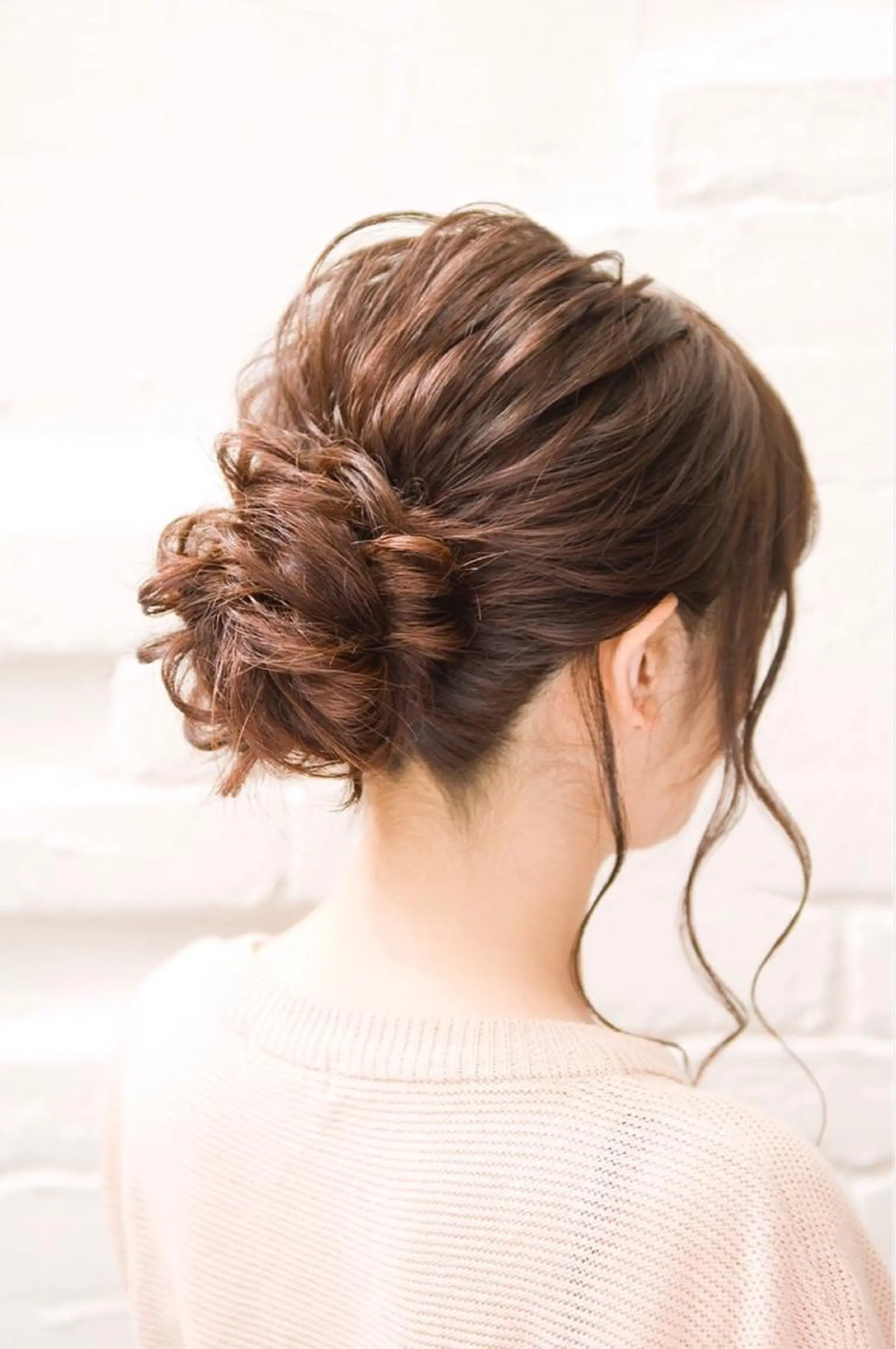 セミロング まつパ・ヘアセット ♡Chinami♡のマツエク・マツパデザイン